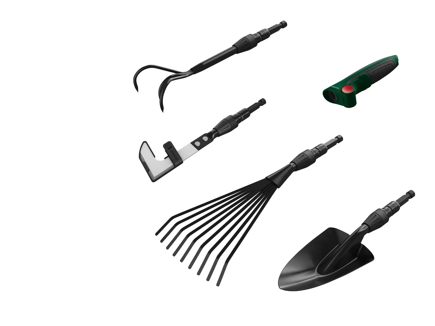 PARKSIDE Kit d'outils de jardin, 5 pices