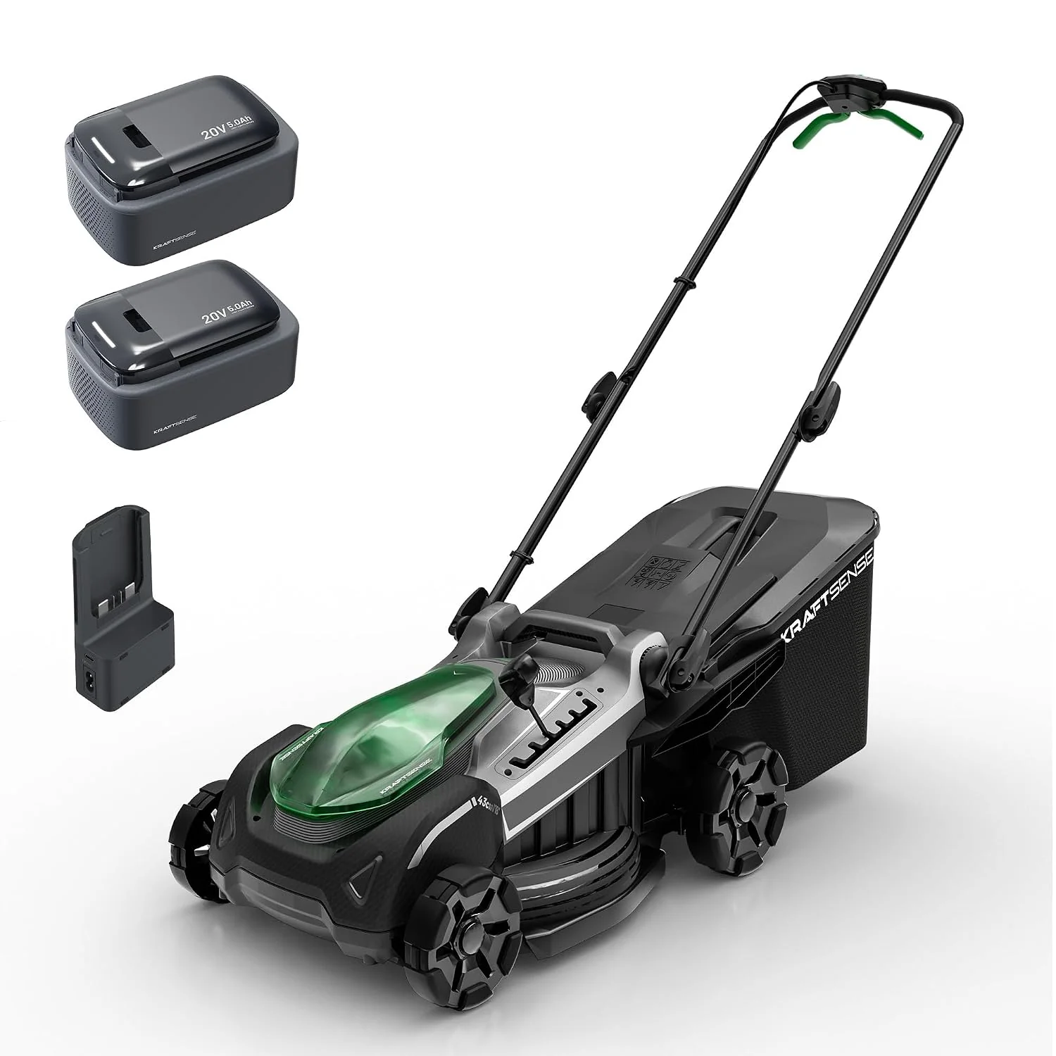 18-Inch 40V Max Brushless Cordless Electric Push Lawn Mower