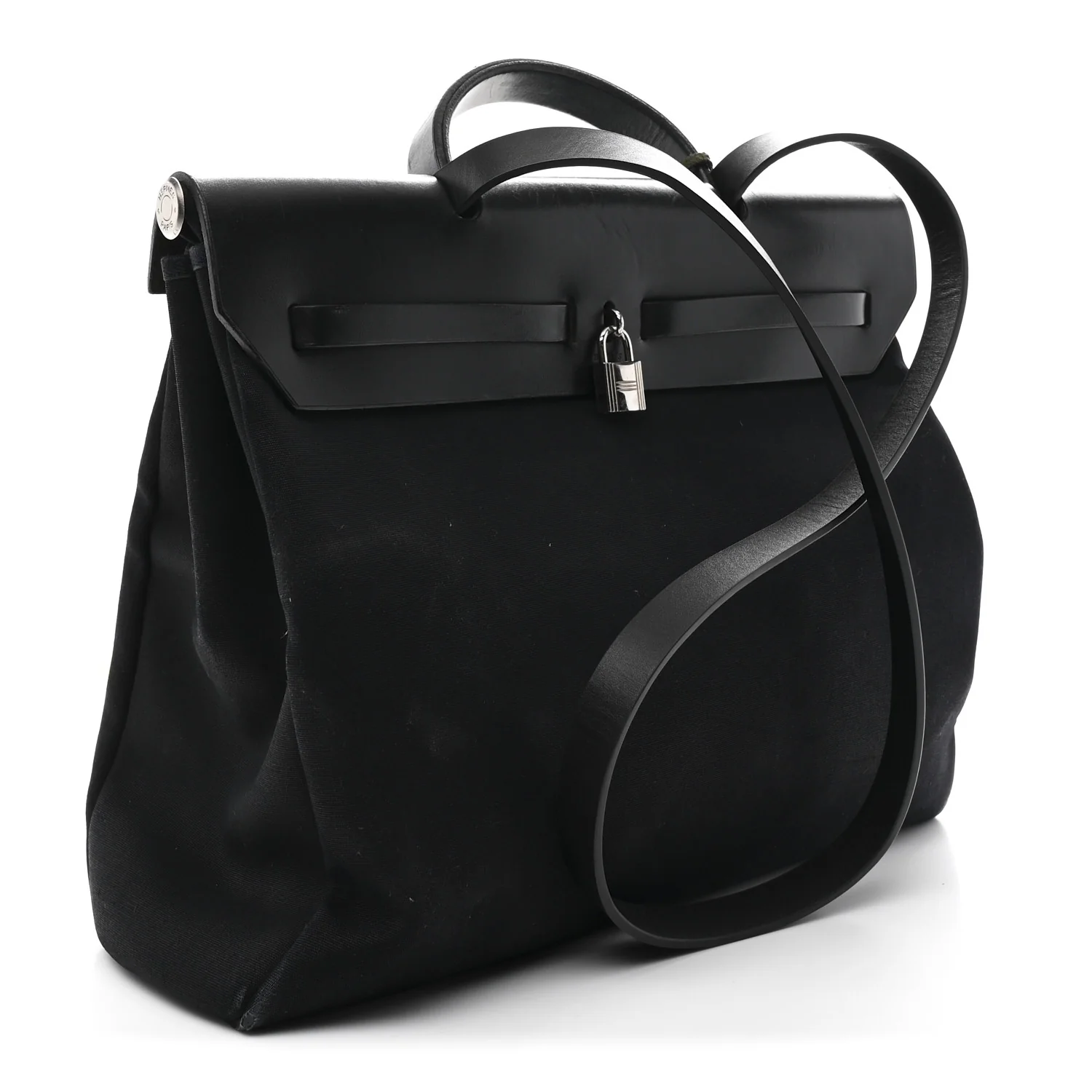 Military Toile Vache Hunter Herbag Messenger 39 Black
