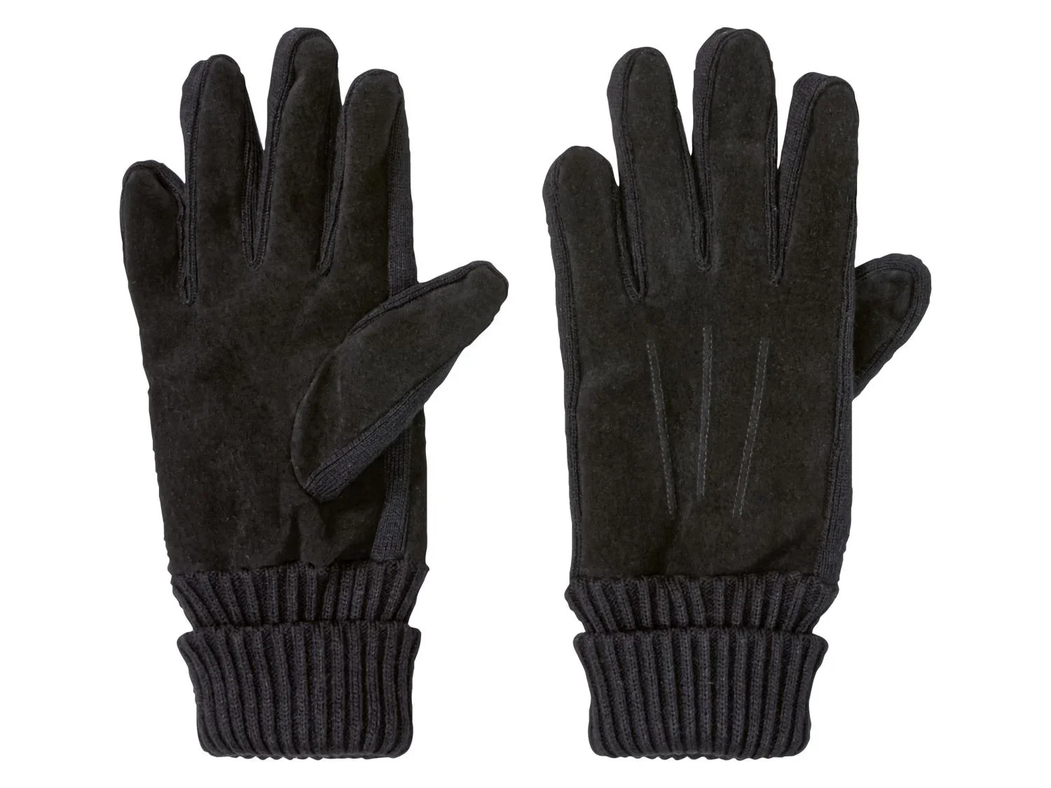 LIVERGY Gants en cuir homme