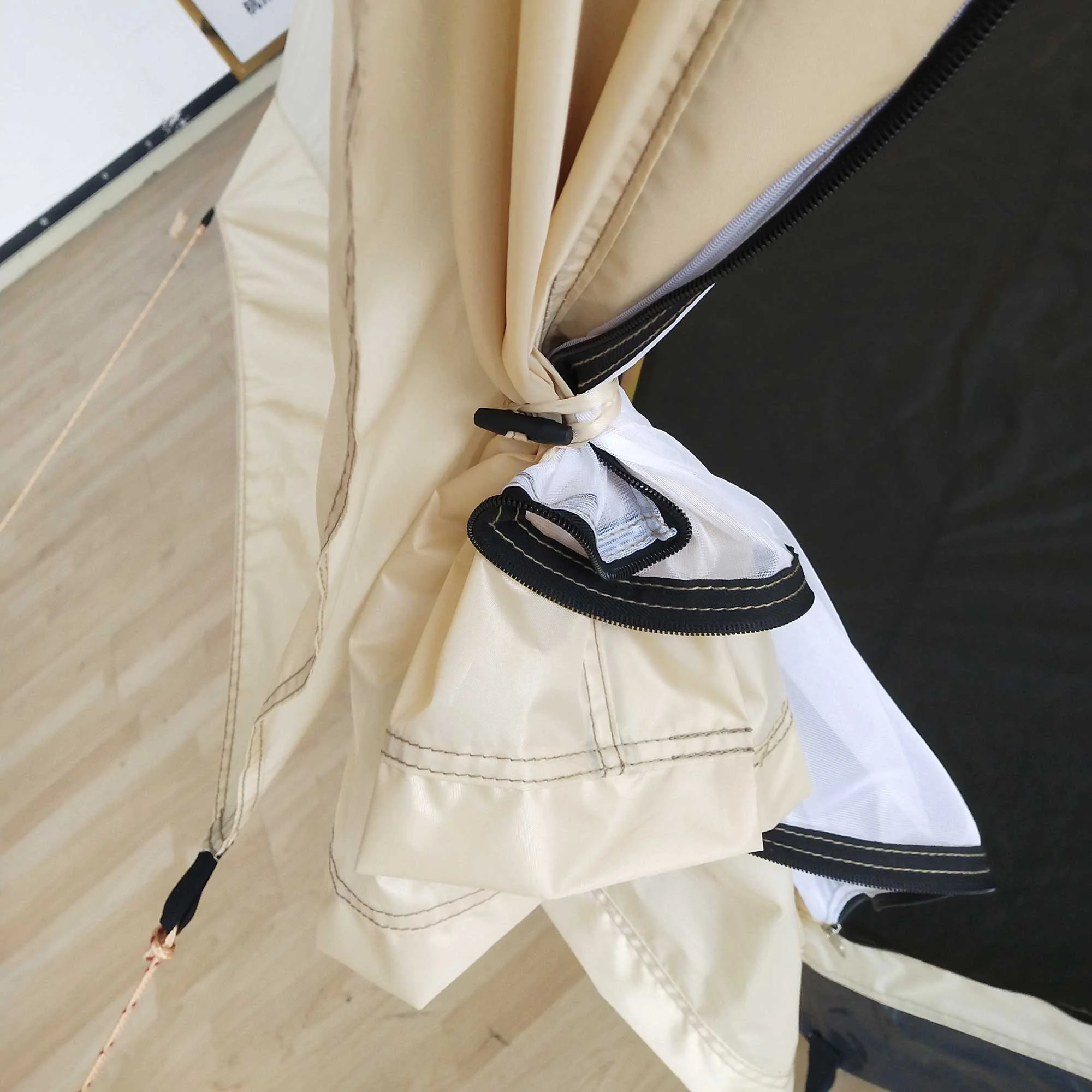 10 Person Waterproof Camping Tent Yurt with Unique Style, Spacious Interior, Breathable Waterproof Design, 16' x 16' x 10' Image 10