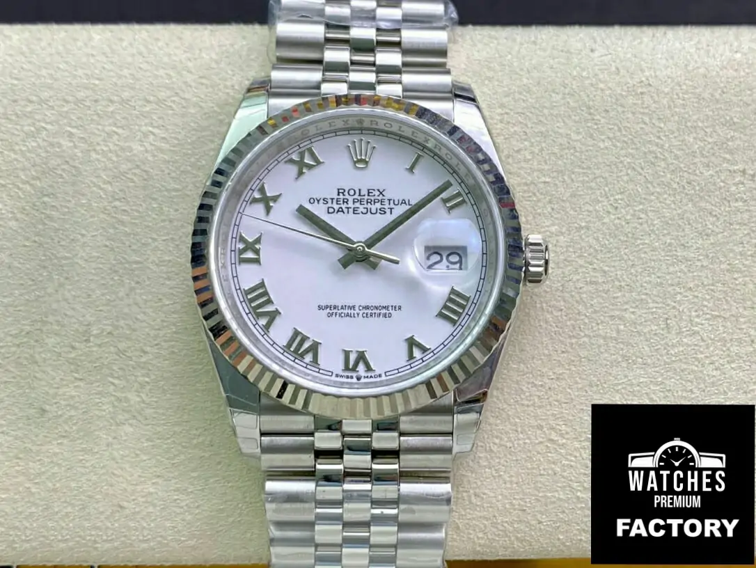 Rolex Datejust M126234-0025 EW Factory Stainless Steel Strap