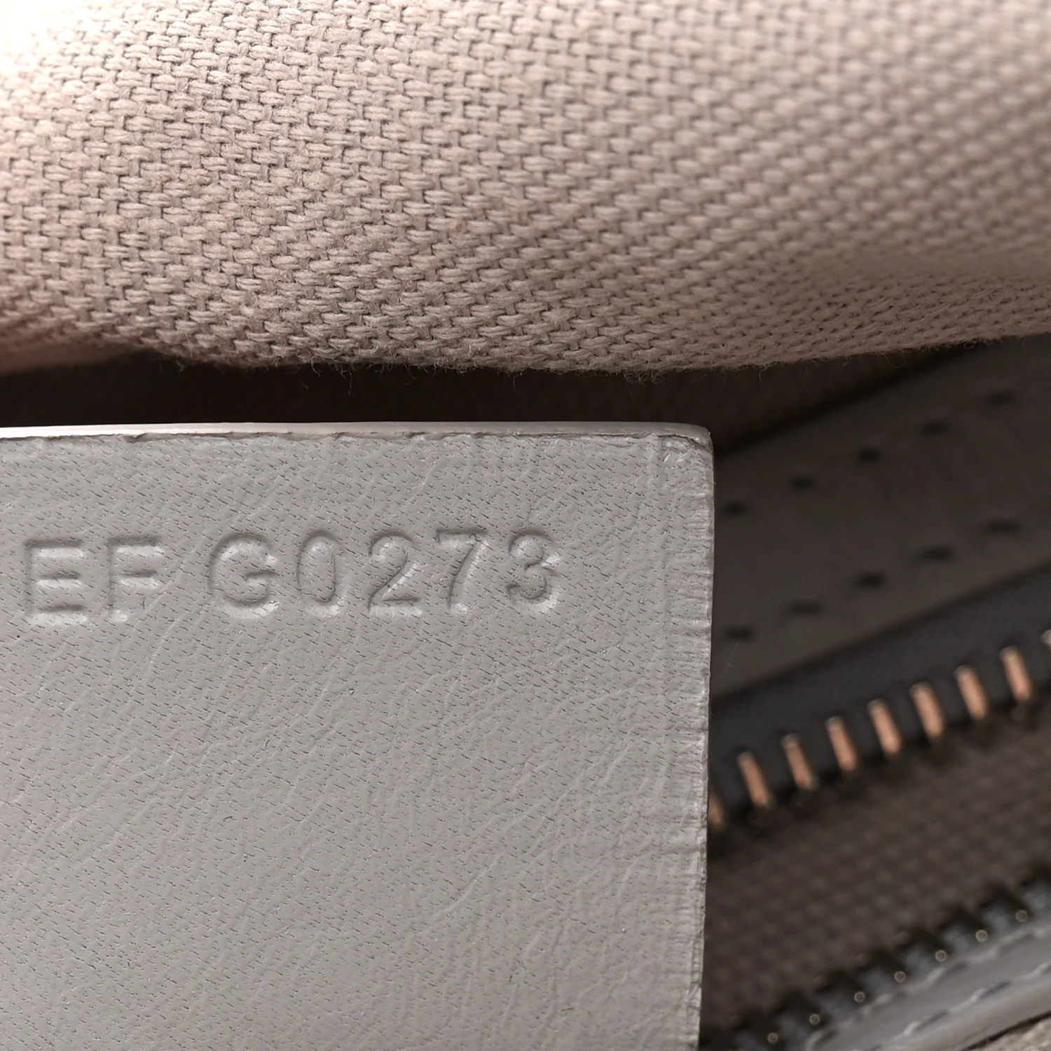 Calfskin Medium Voyou Bag Light Grey