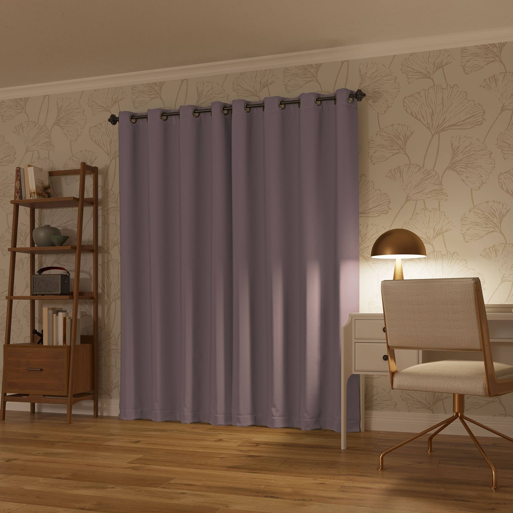 Sun Zero Oslo Theater Grade Extreme 100% Blackout Grommet Curtain Panel, 52