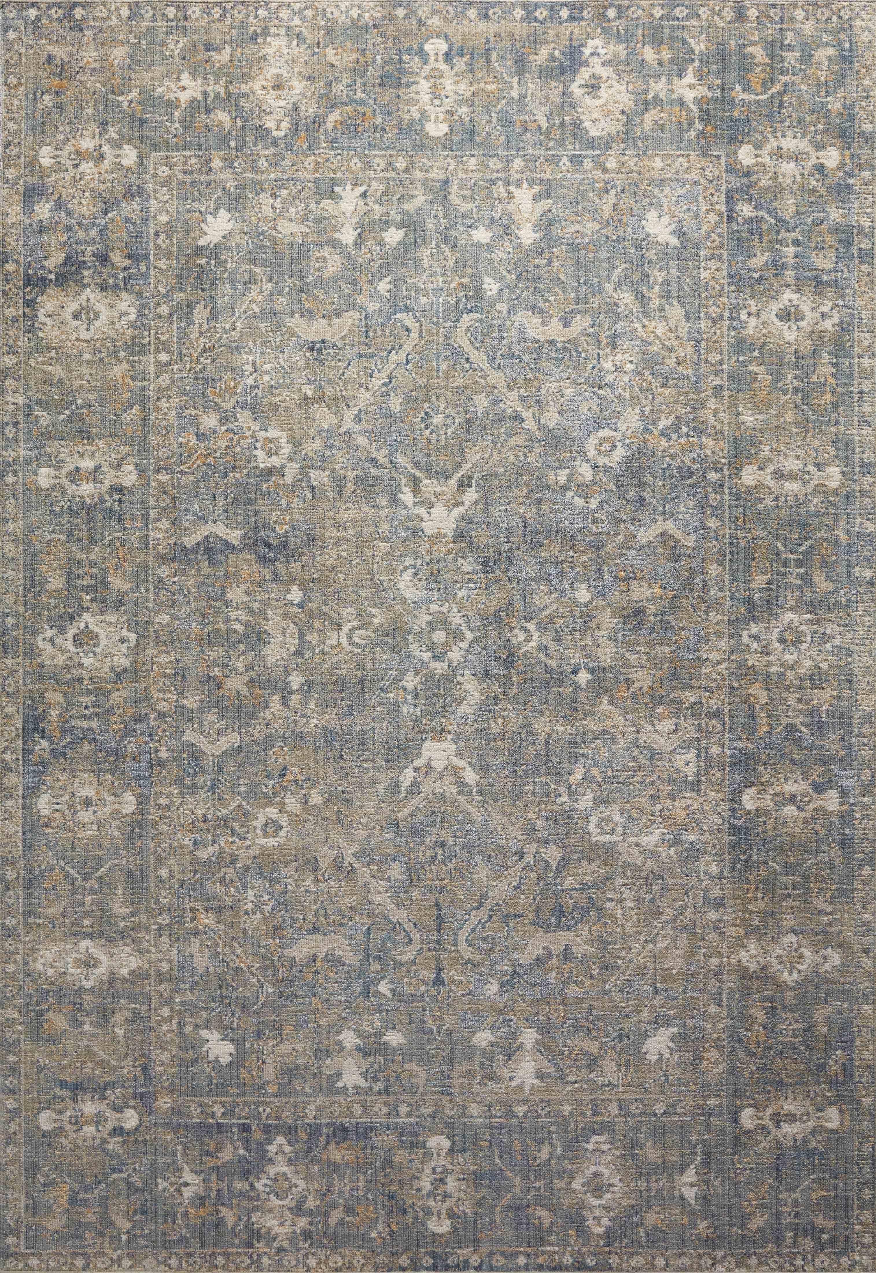 Chris Loves Julia x Loloi Rosemarie ROE-03 Sand Lagoon Area Rug - 9 ft x 12 ft