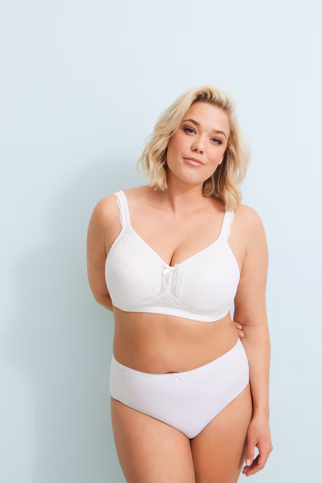 Lace Detail Underwire-Free Bralette