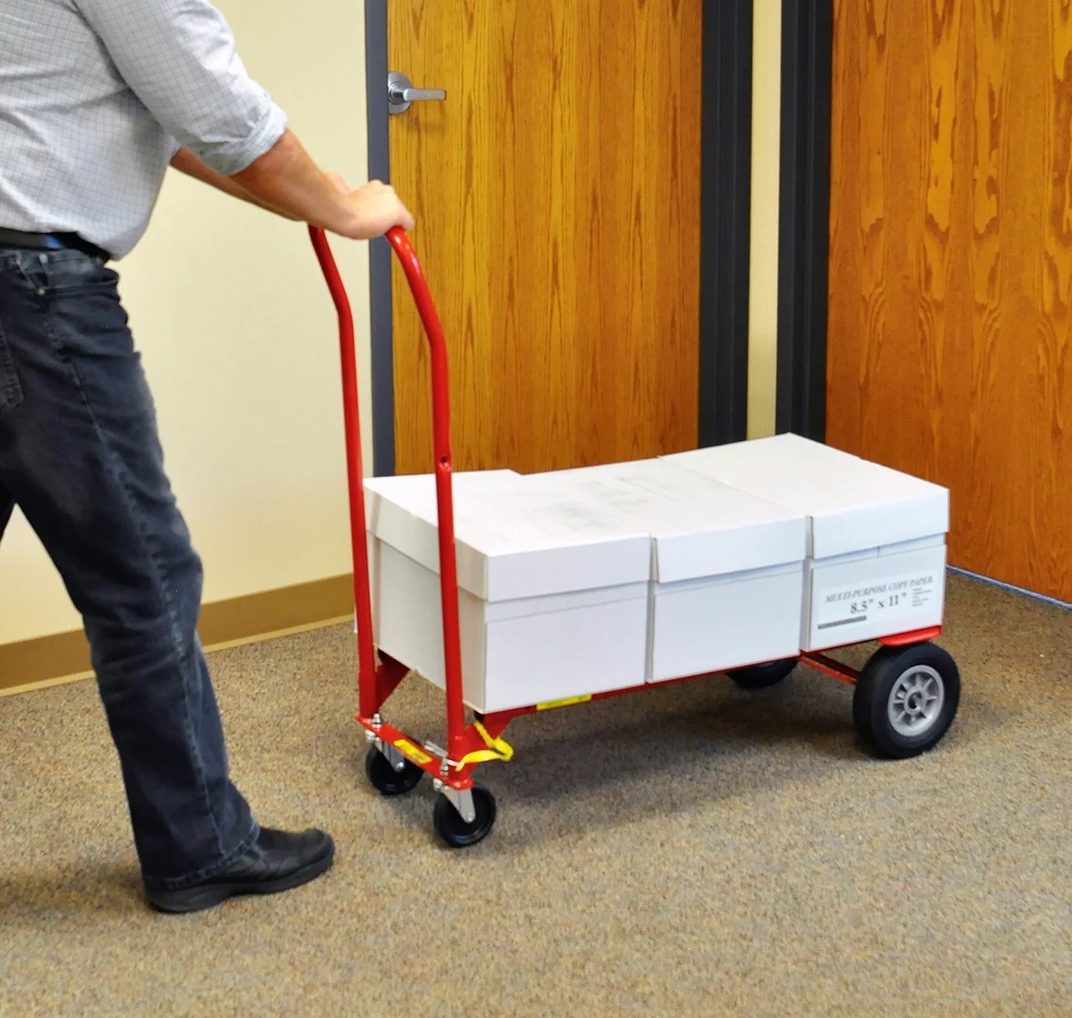 Milwaukee 600 lb. Capacity 2-in-1 Convertible Hand Truck - Image 3