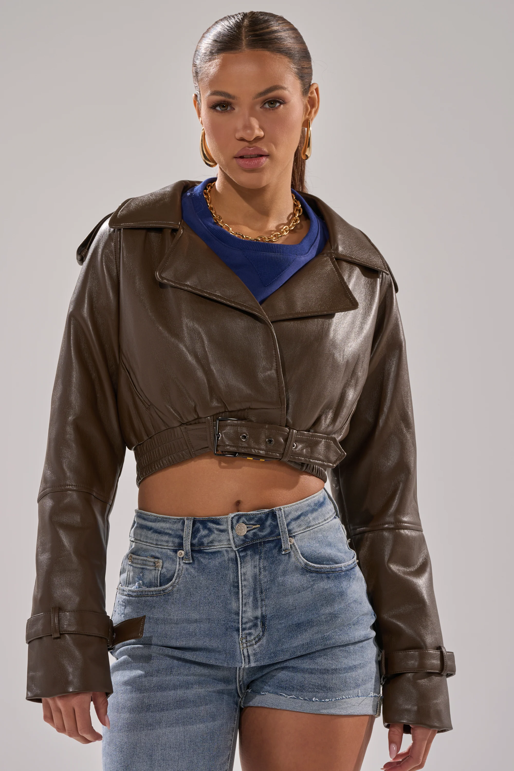 BUTTER LUXE MOTO IN CHOCOLATE - Akira Store