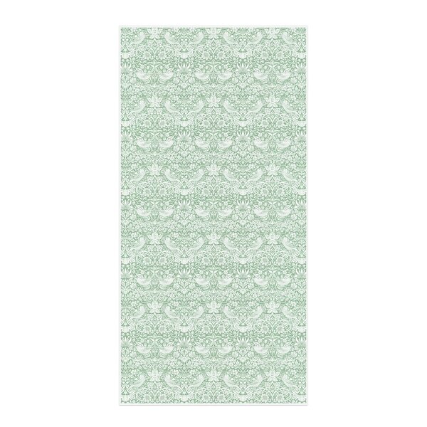 William Morris Strawberry Thief duk 150x300 cm grønn