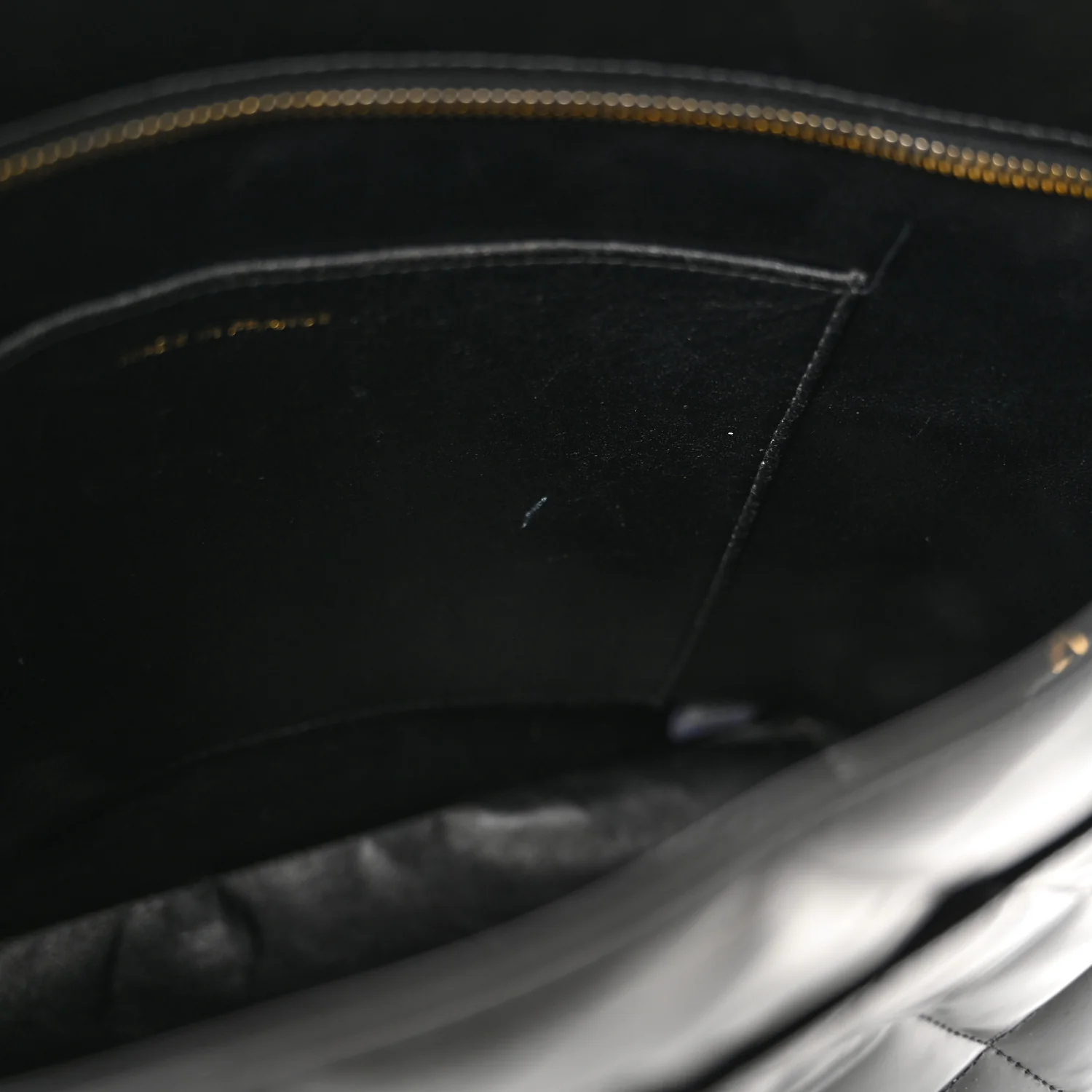 Patent Medallion Tote Black