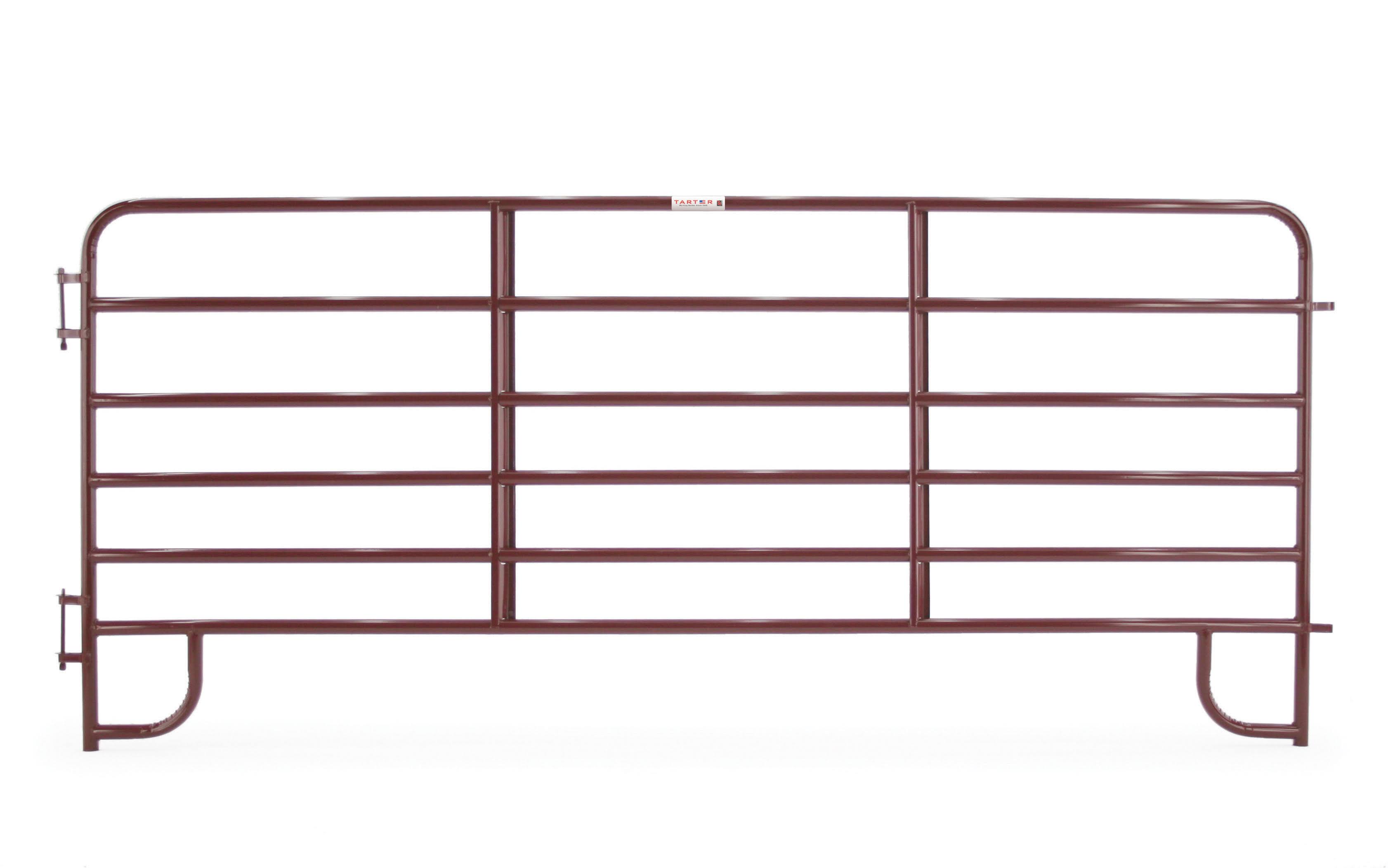 Tarter ECR12 Corral Panel. Steel. Red. Powdercoated-Instock