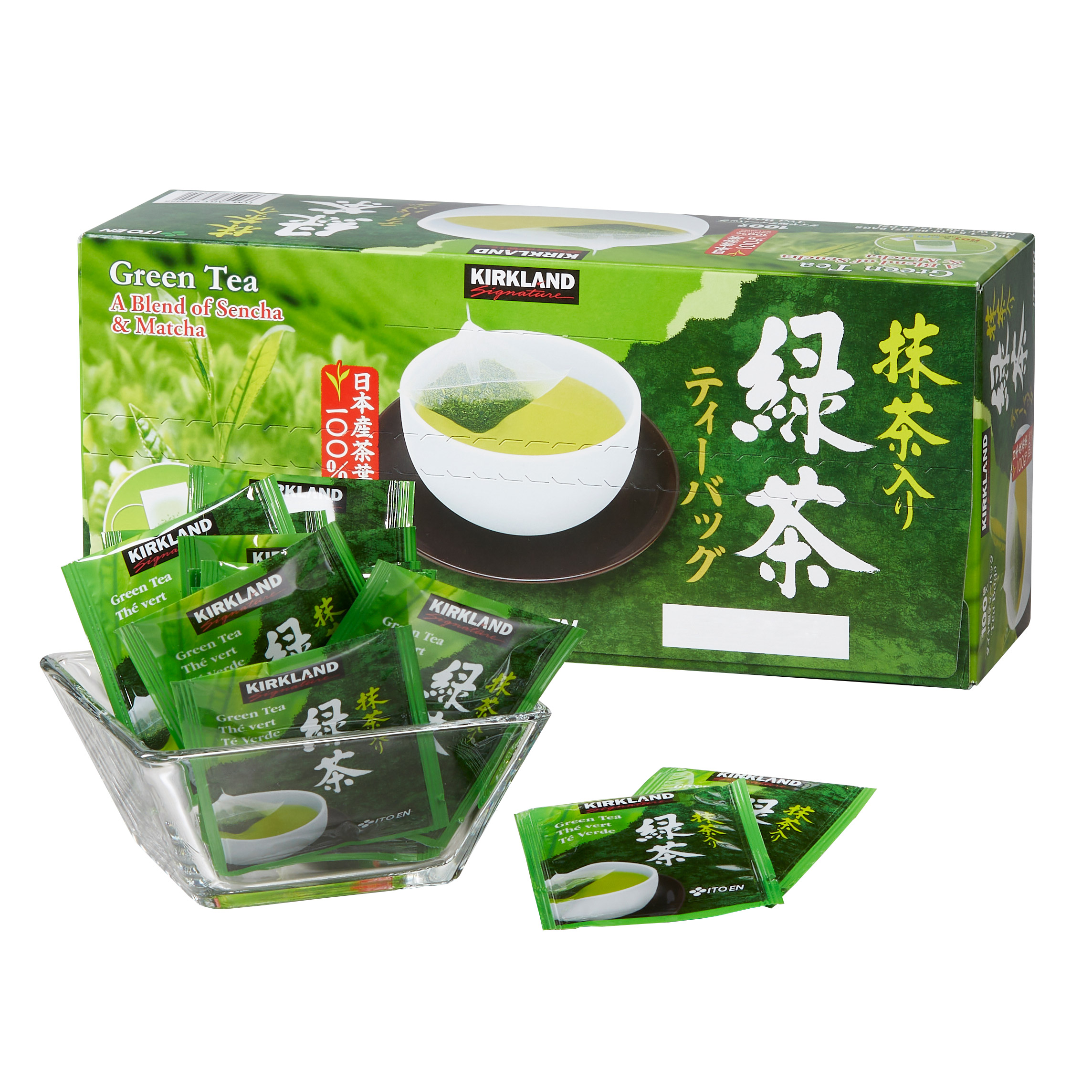 Kirkland Signature Green Tea Bags, 1.5 G, 100 - Count