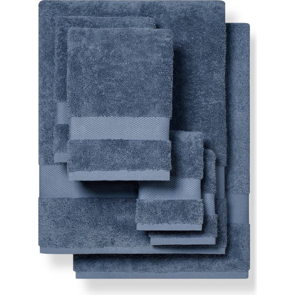 Boll & Branch Plush 6-Piece Organic Cotton Bath Towel Set in Mineral