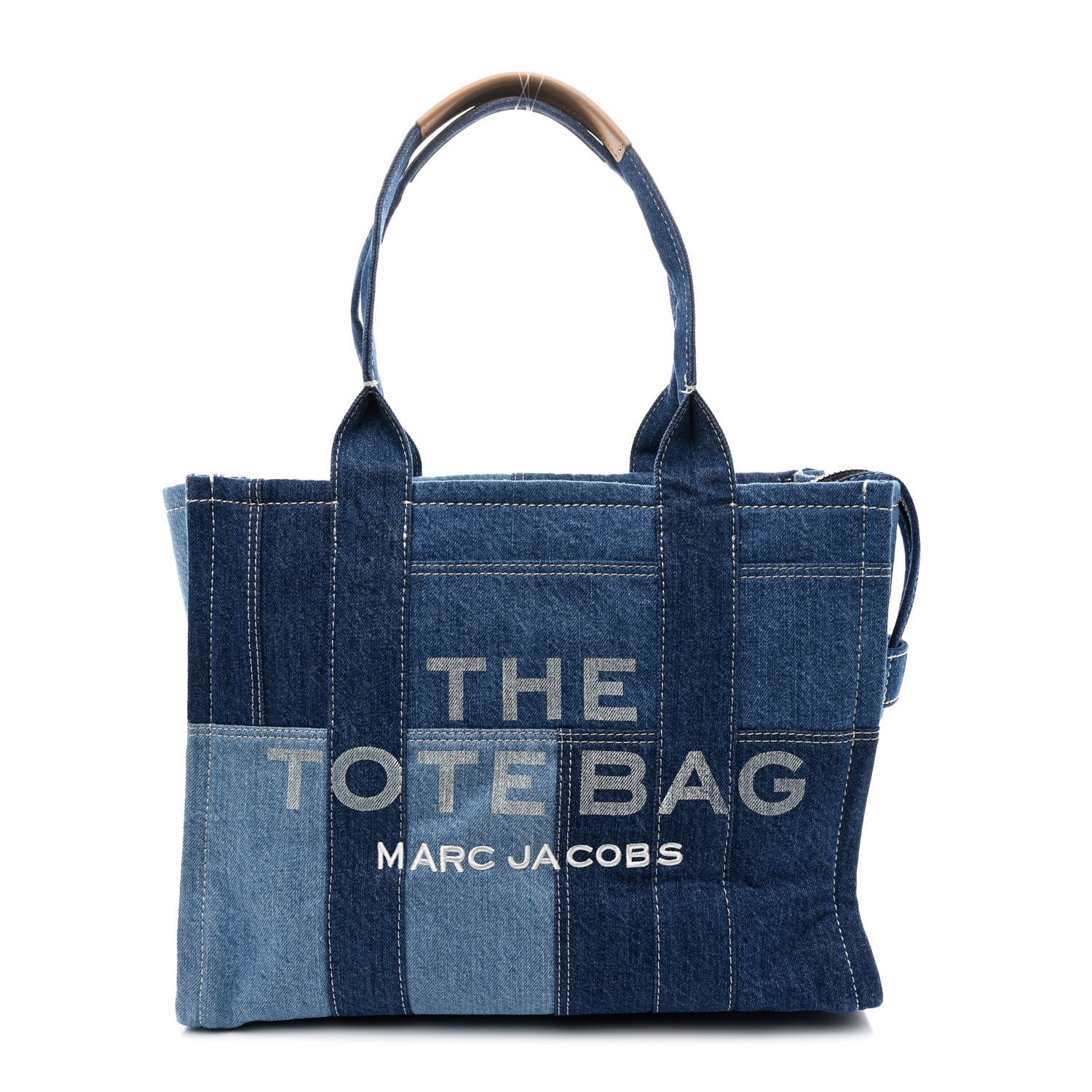 Denim Canvas Large The Tote Bag Blue