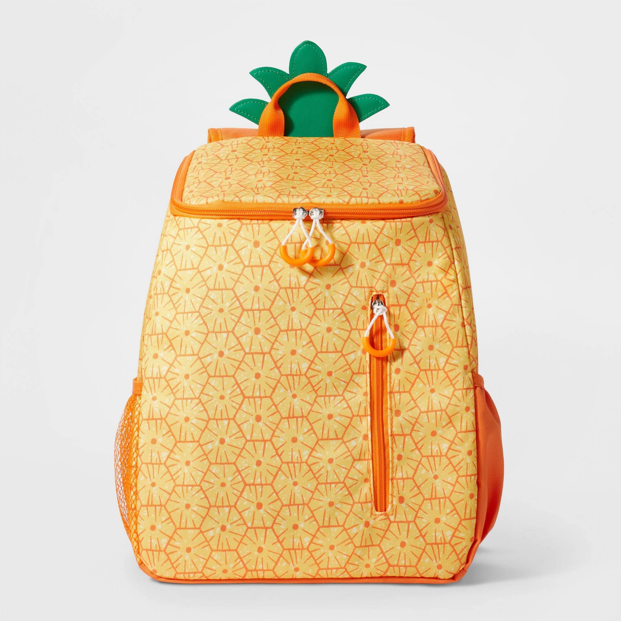 7.5qt Backpack Cooler Pineapple - Sun Squad