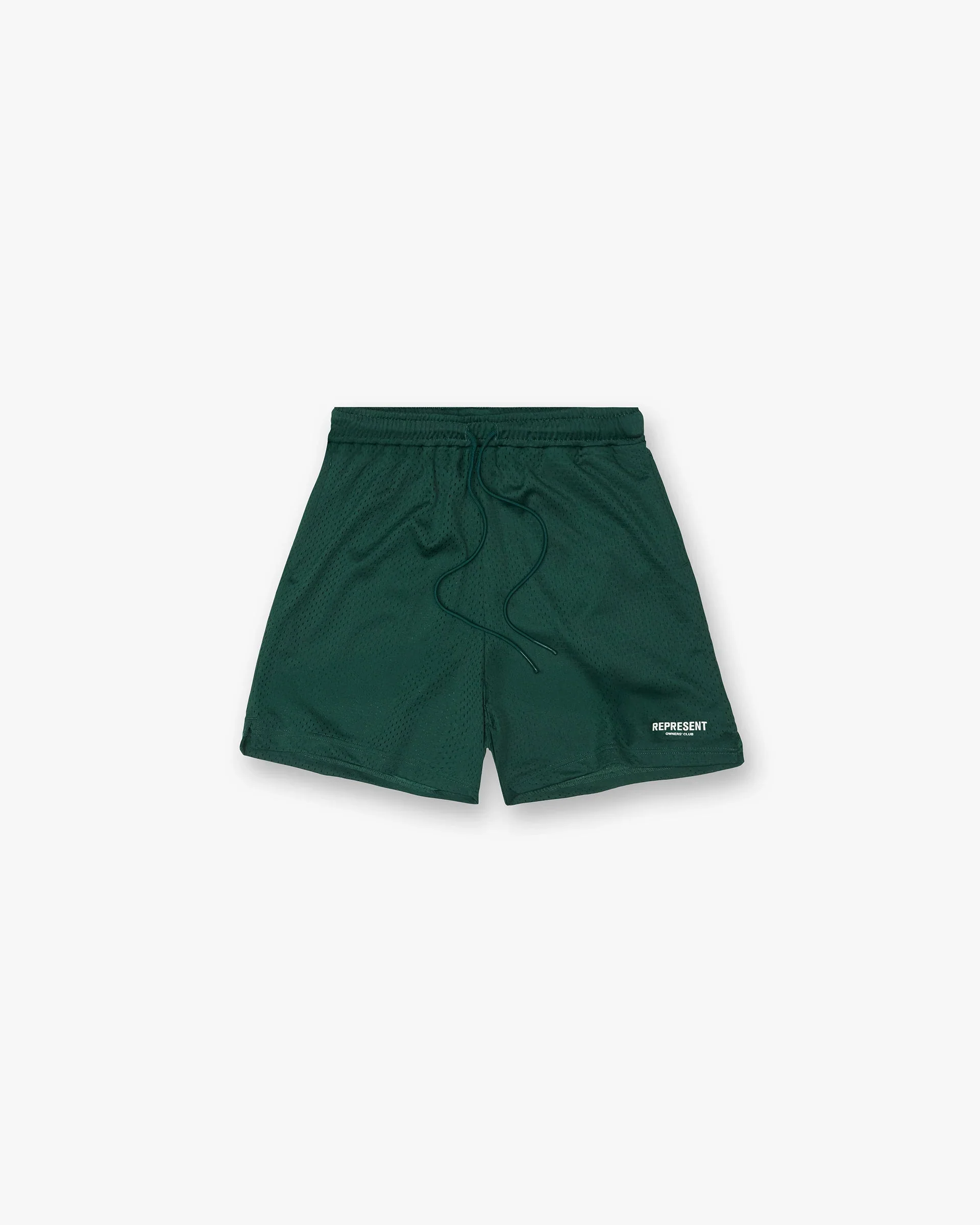 Represent Owners Club Mesh Shorts - Racing Green