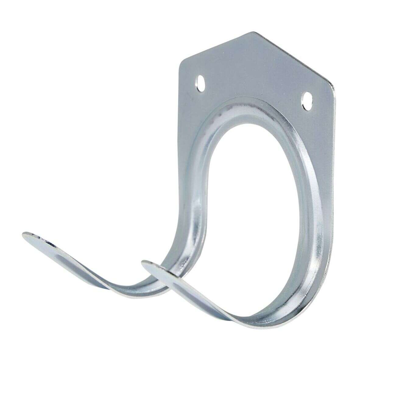 Crochet de travail multifonction x5 en métal gris 7x7,5xH3,5cm