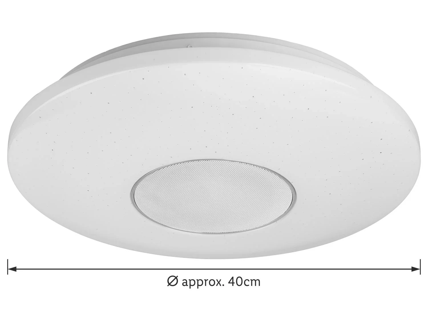 LIVARNO Plafonnier  LED avec haut-parleur Bluetooth