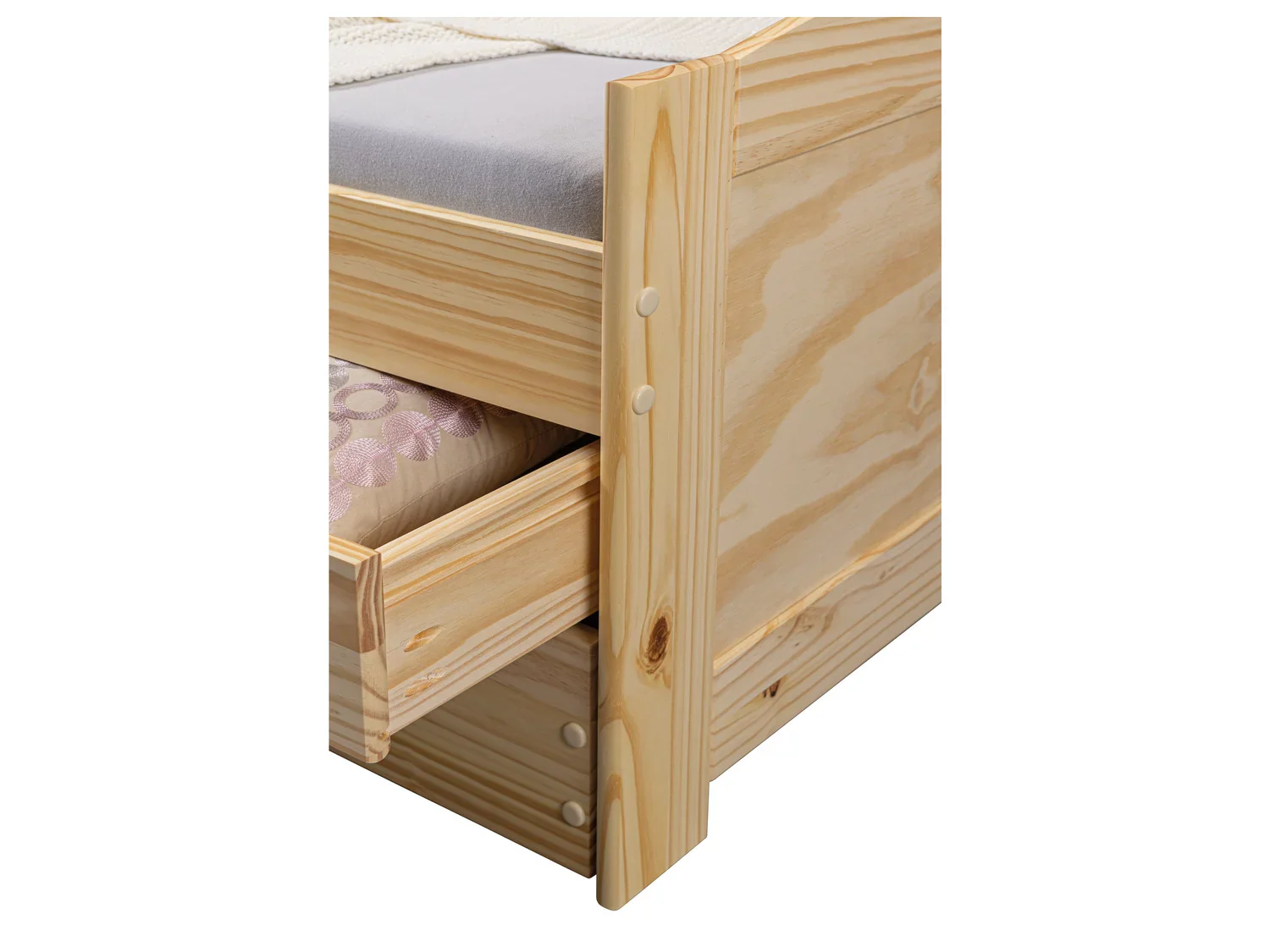 Inter Link Lit banquette 3 tiroirs, 205 x 63 x 96 cm