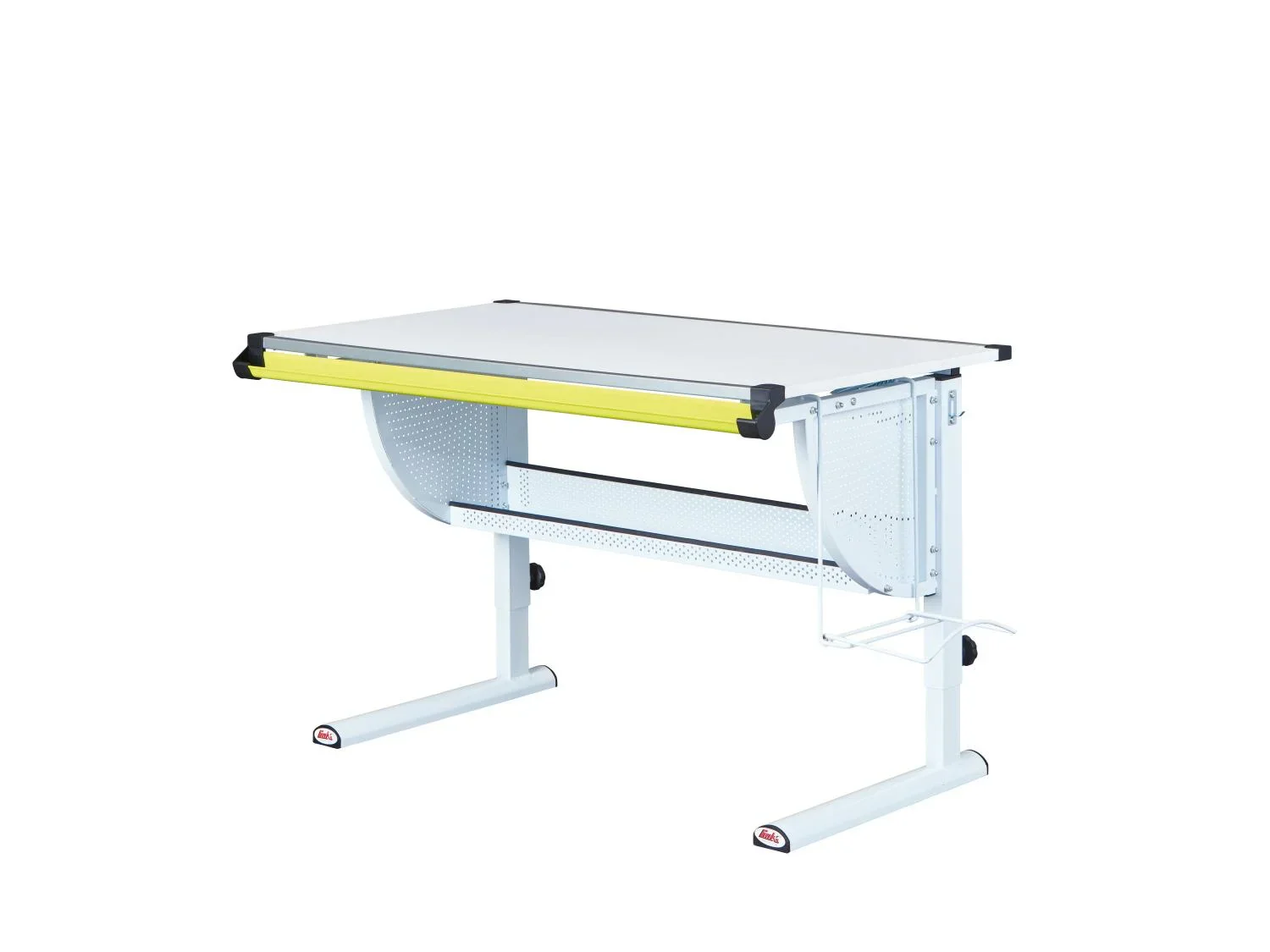 Inter Link Bureau Matts 3 en 1, 118 x 63-93 x 73 cm, blanc