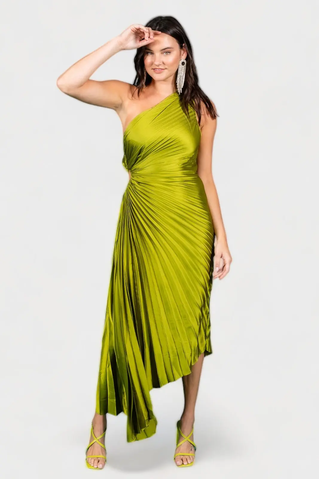 Crazy for You Pleated Maxi Dress