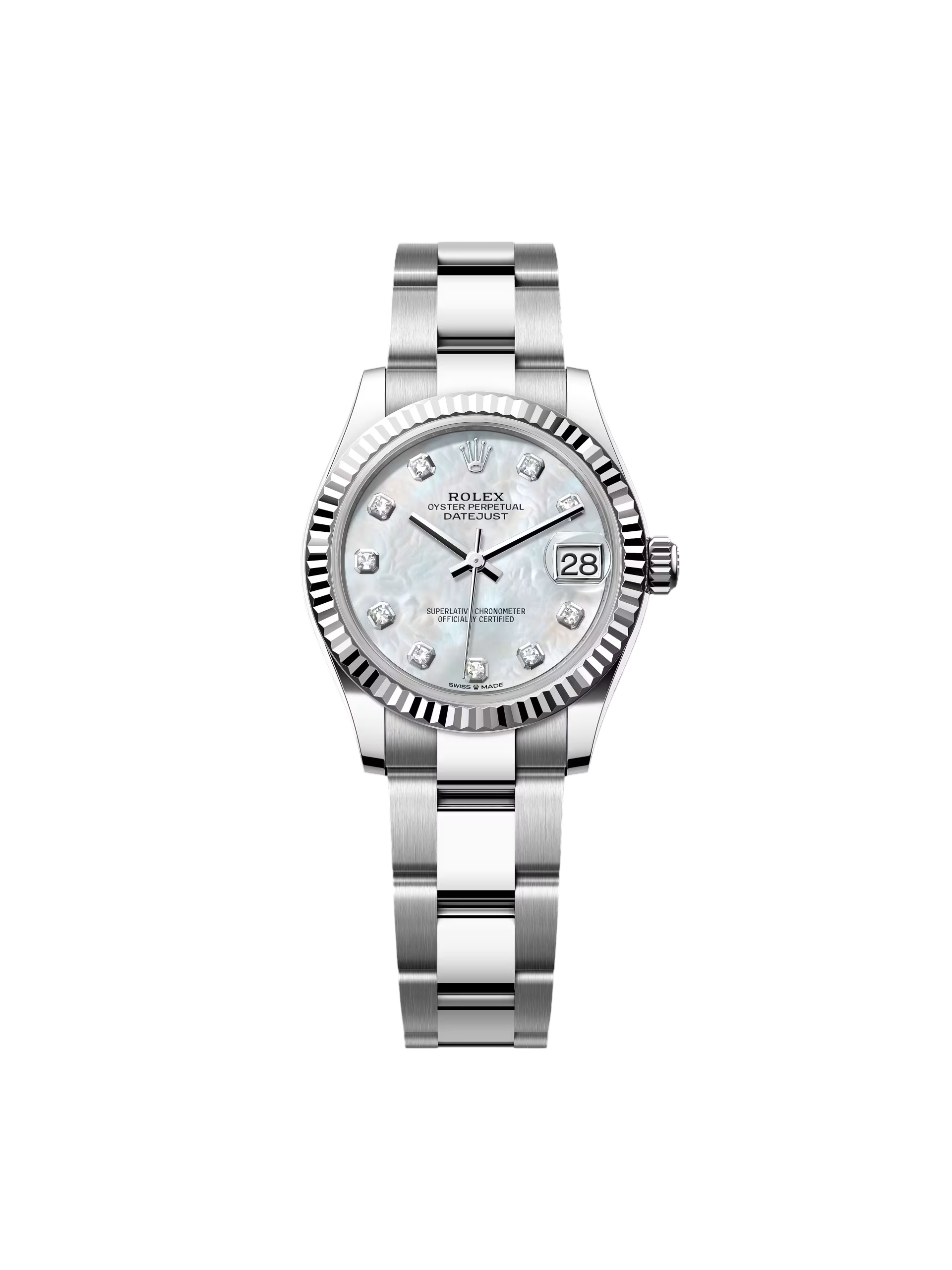 【Super Clone】RLX Datejust m278274-0005/0006 31mm Mother-of-Pearl 31mm Dial Oyster Watch
