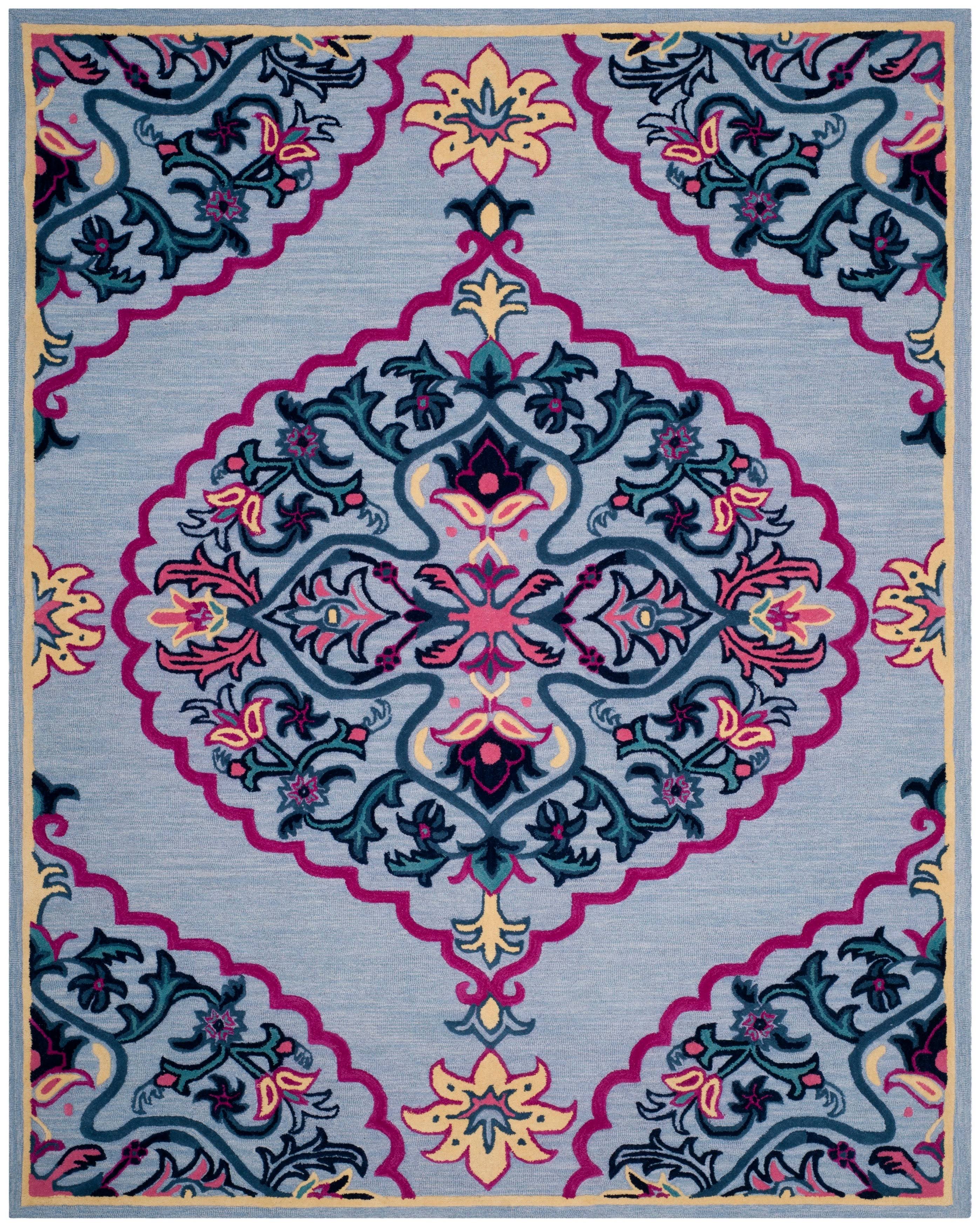 Safavieh 8' x 10' Bellagio BLG605G Blue Multi Rug