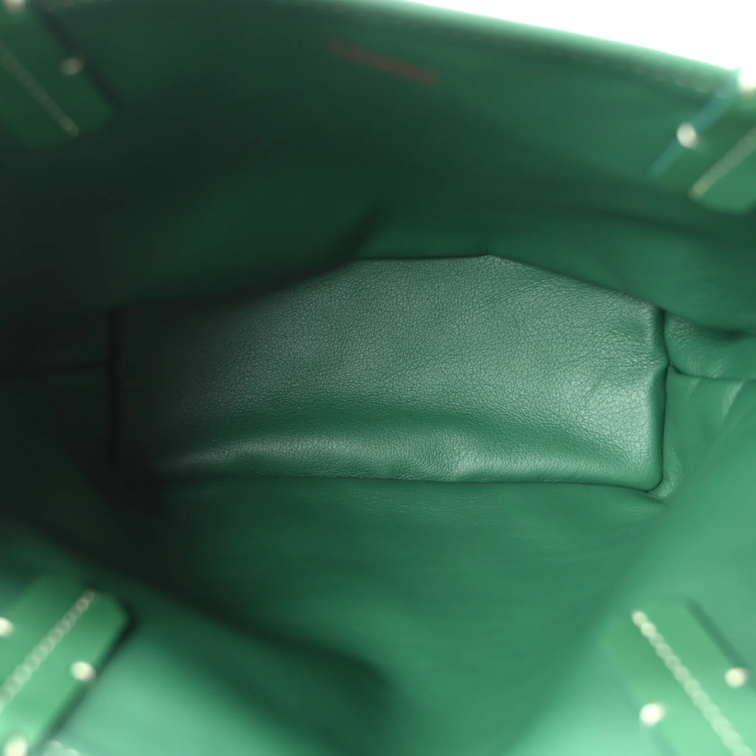 Goyardine Reversible Mini Anjou Green