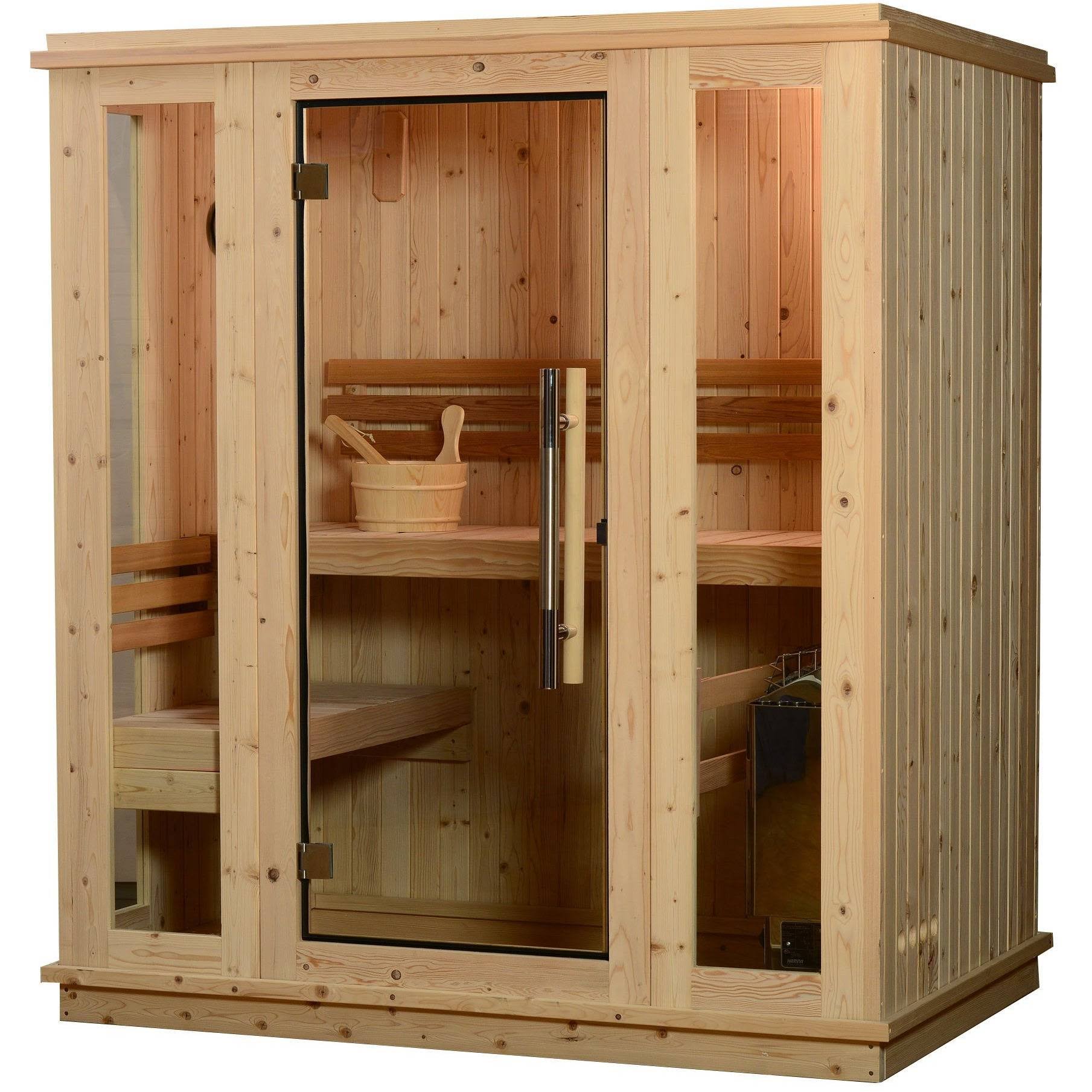 Almost Heaven Auburn 3 Person Indoor Sauna Respite Series