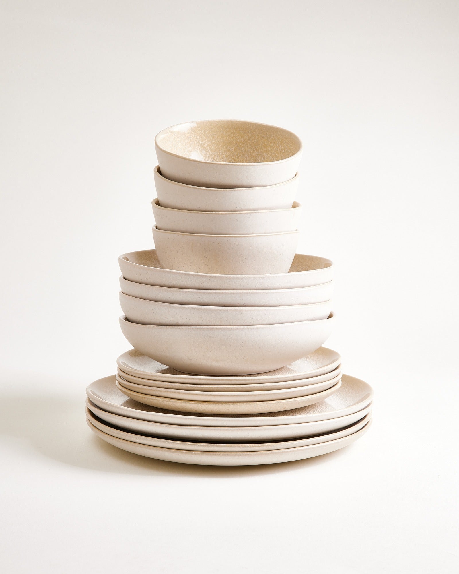 LOROSA - TABLEWARE SET CLASSIC SAND 16 PIECES