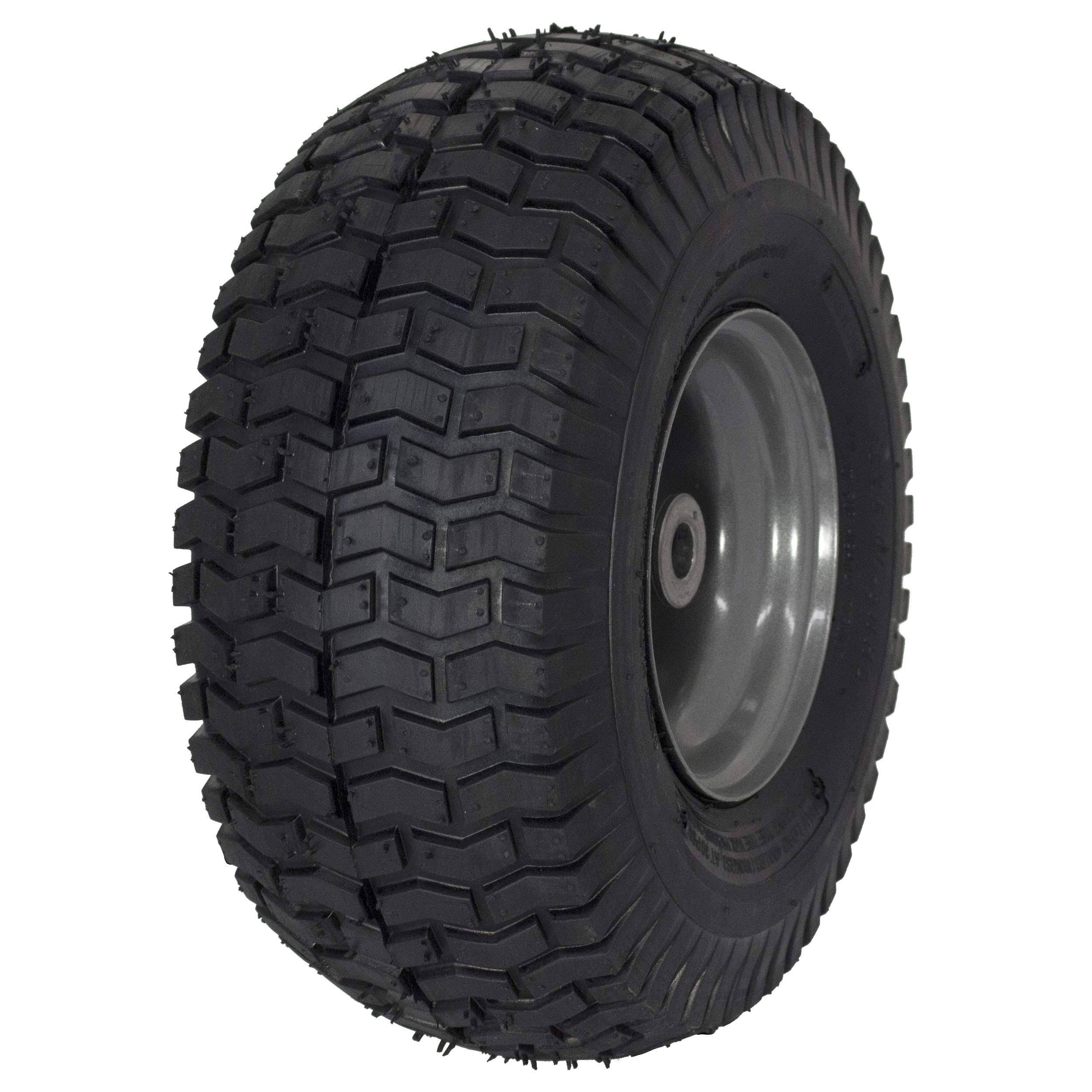 Marastar 15x6.00-6 Front Tire Assembly Replacement for Craftsman Riding Mowers (21446)