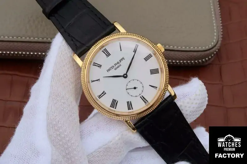 Patek Philippe Calatrava 5119G-002 Rose Gold White Dial