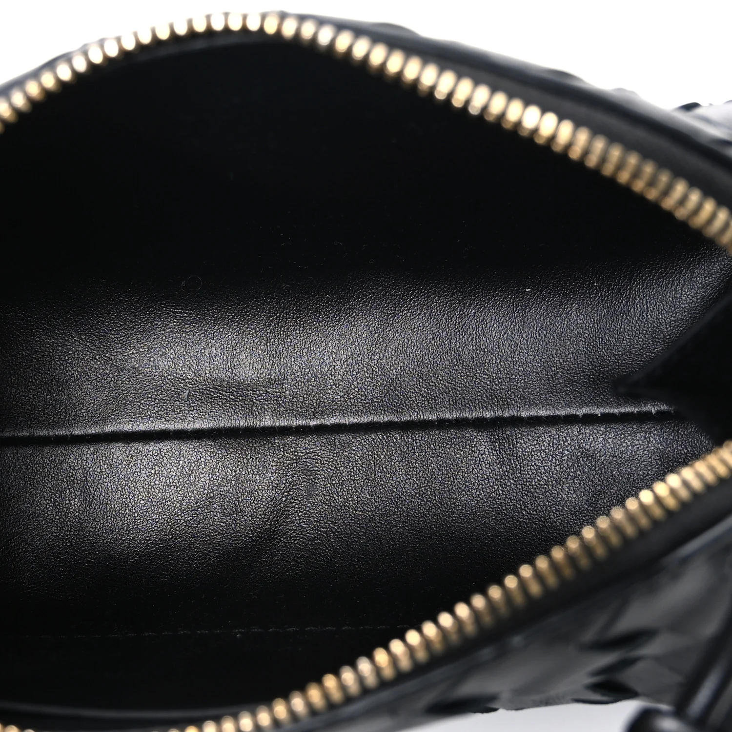 Nappa Intrecciato Concert Pouch Black