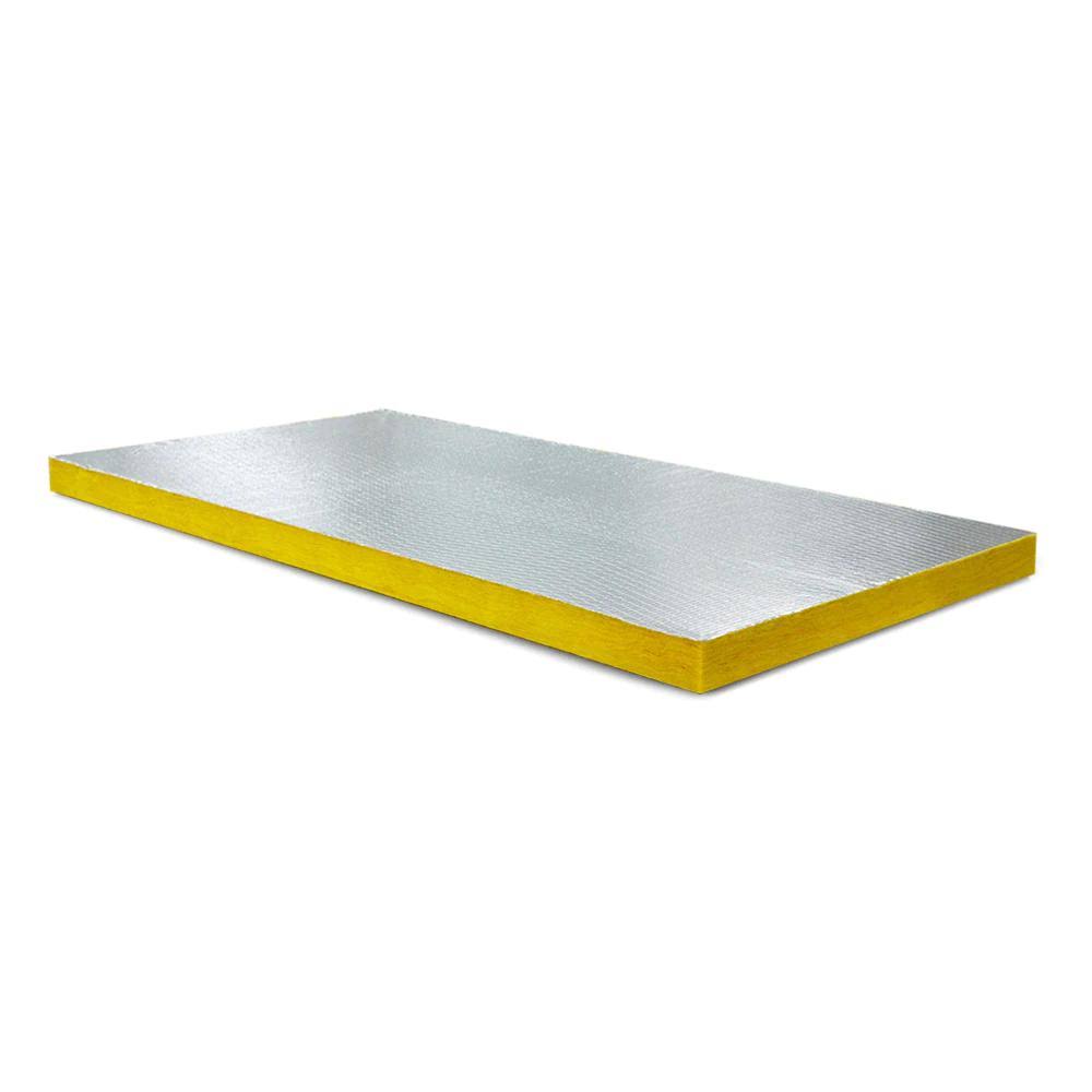 Owens Corning R-8.7, 2-in x 2-ft x 4-ft 703 Series Faced Fiberglass Board Insulation Sound Barrier | 368423