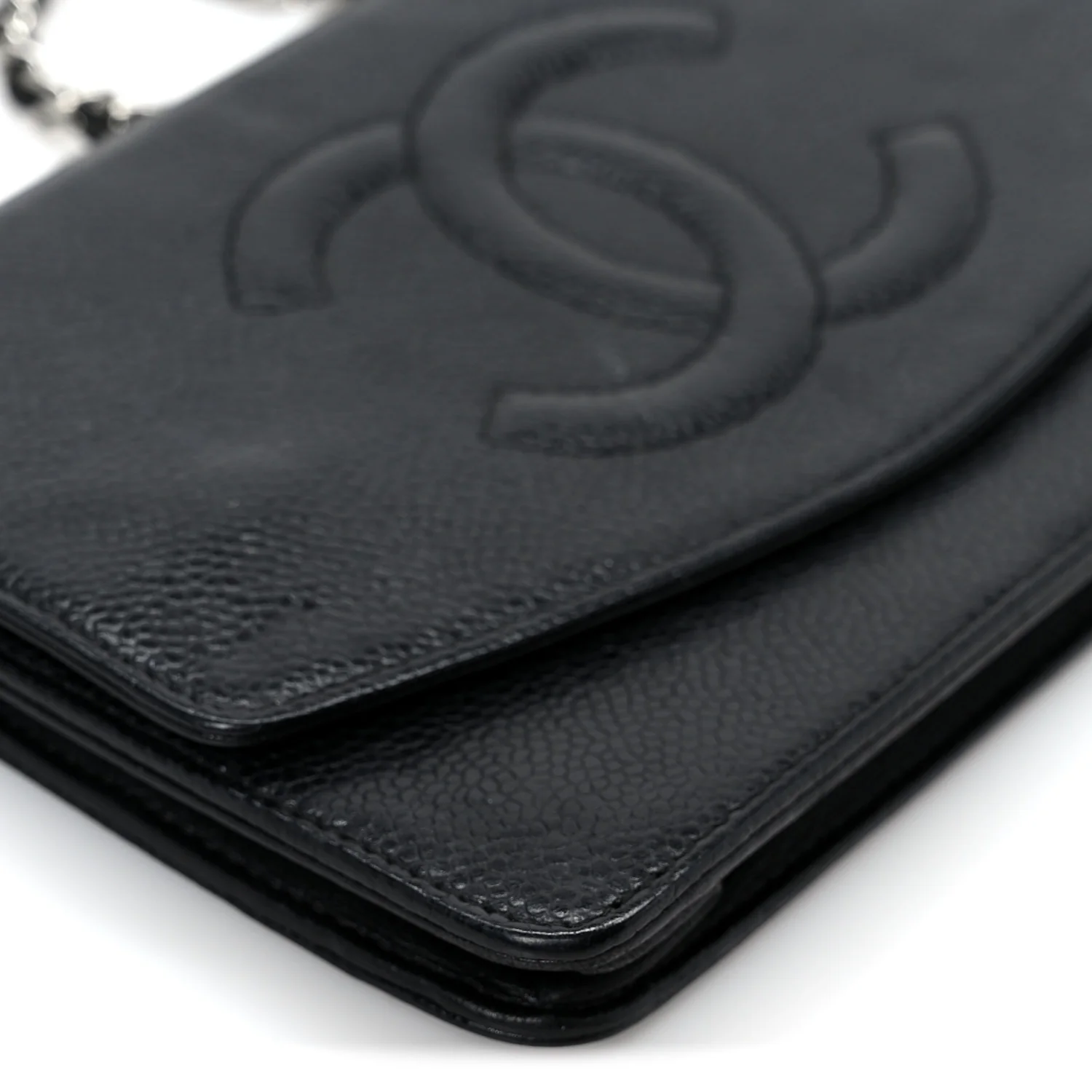 Caviar Timeless CC Wallet On Chain WOC Black