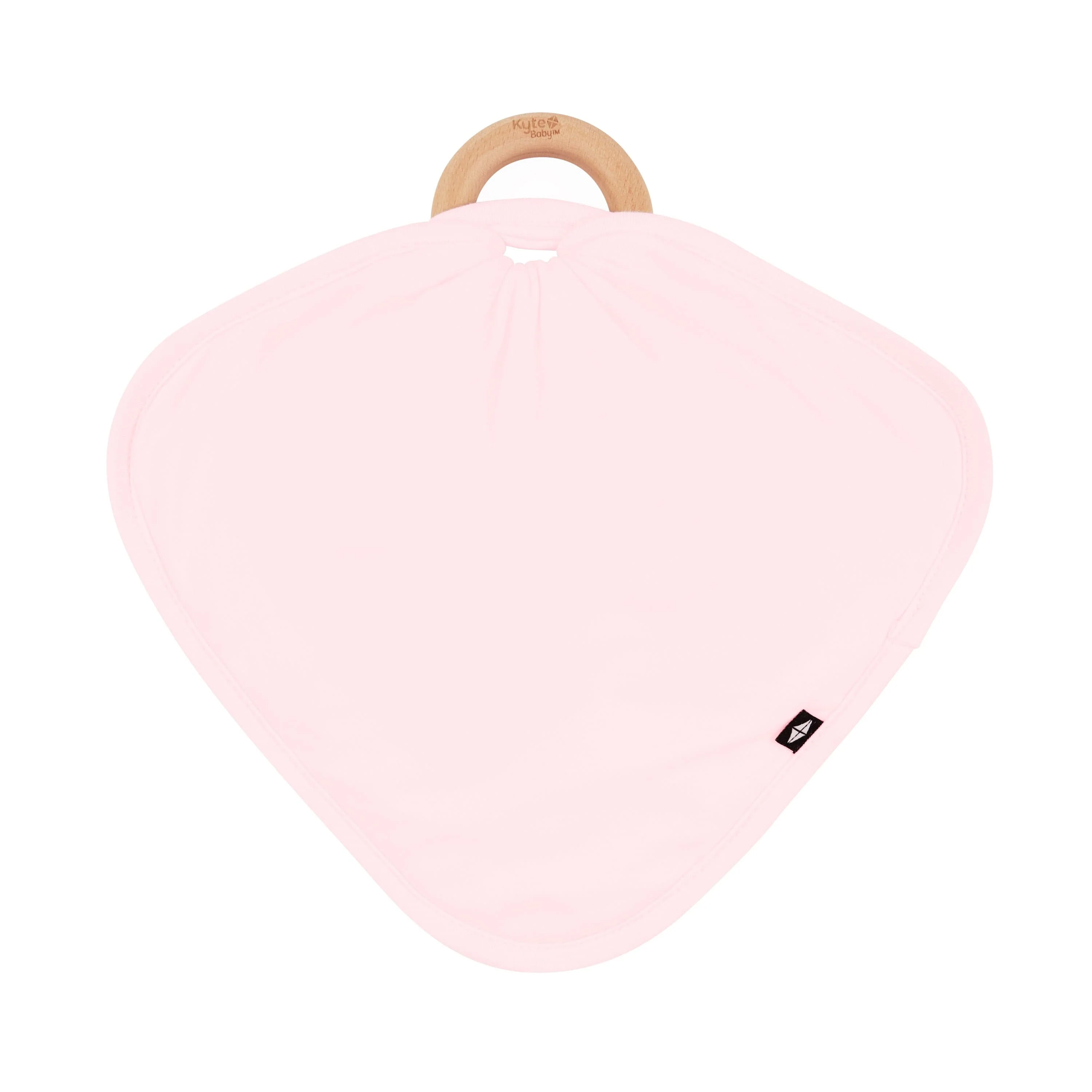 Lovey in Sakura with Removable Wooden Teething Ring