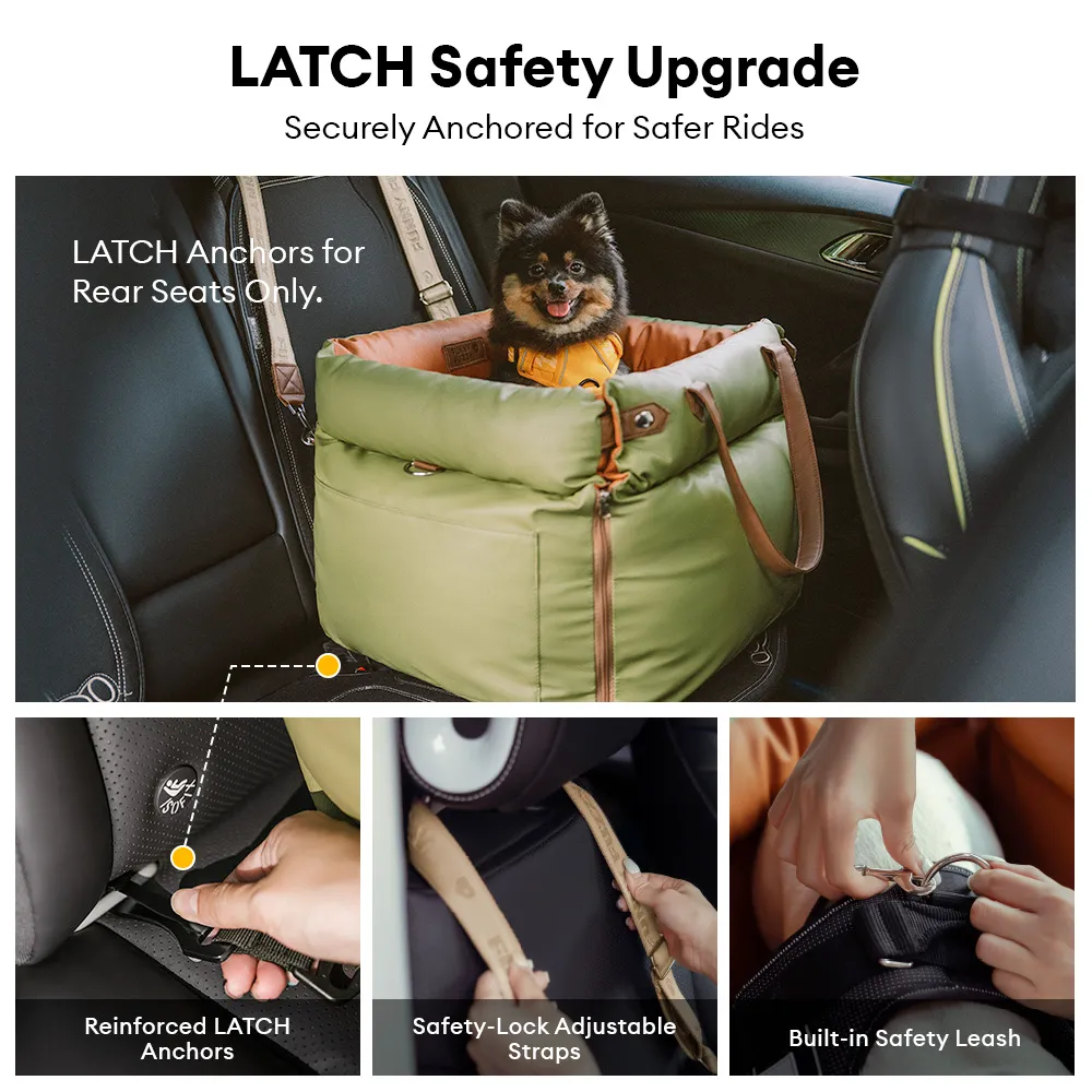 Urban Voyager ISOFIX Dog Car Seat with LATCH System