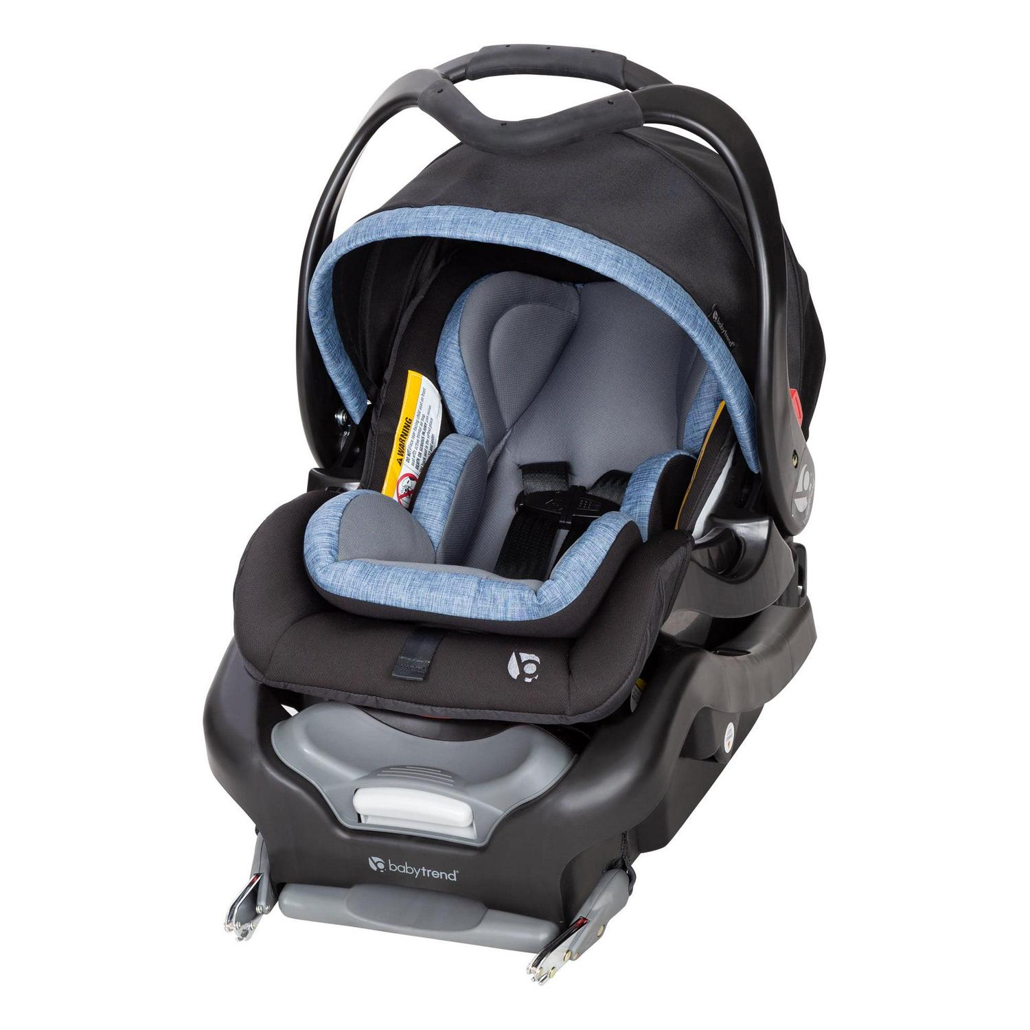 Baby Trend Secure Snap Tech™ 35.00 lb Infant Car Seat. Blue Chambray