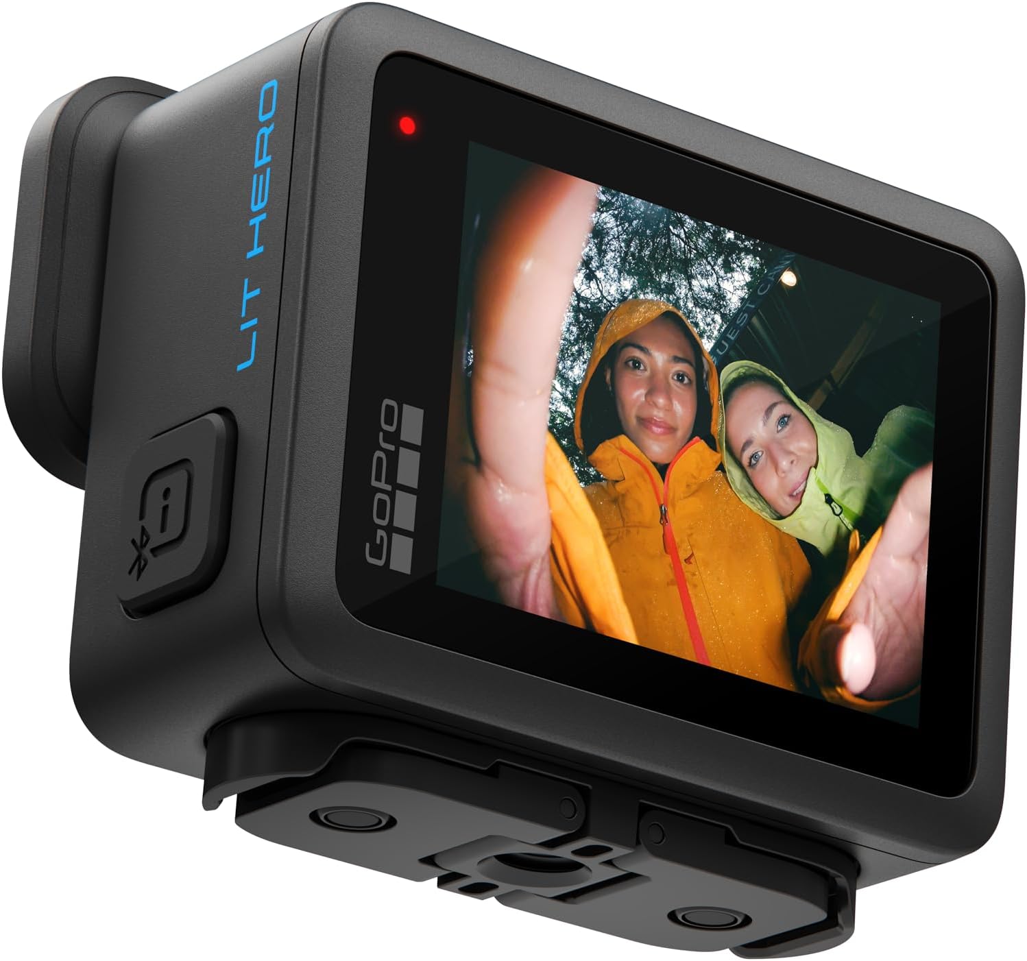 GoPro LIT Hero - Lightweight  Compact  Waterproof Action Camera with Built-in Light  4K60 Ultra HD Video  12MP Photo  Touch Screen  HyperSmooth Stabilization