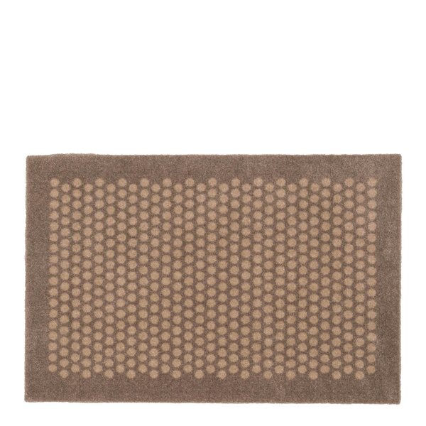 Dot gulvmatte 90x60 cm beige
