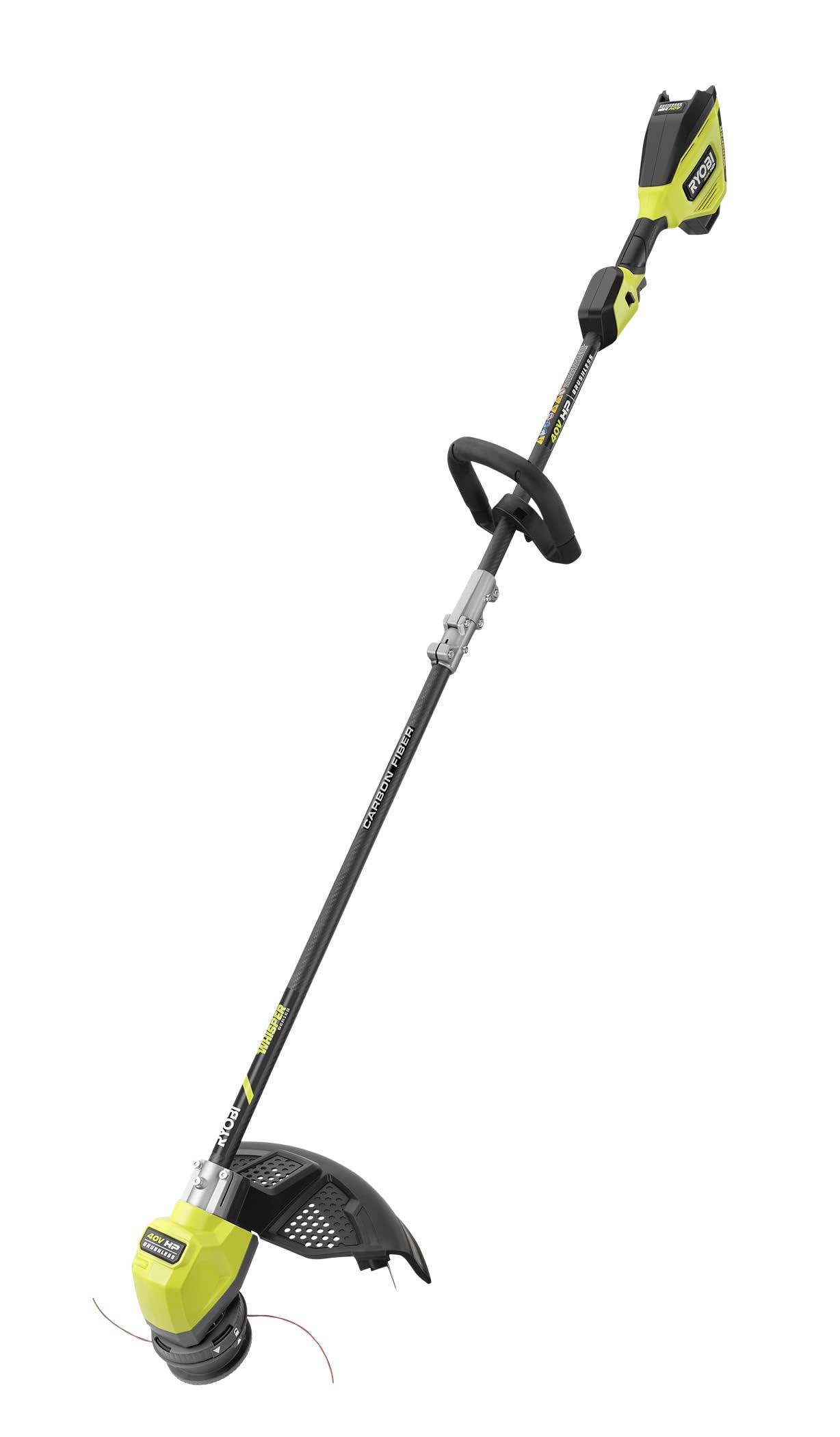 Ryobi 40V HP Brushless 15 in. Cordless Carbon Fiber Shaft Attachment Capable String Trimmer