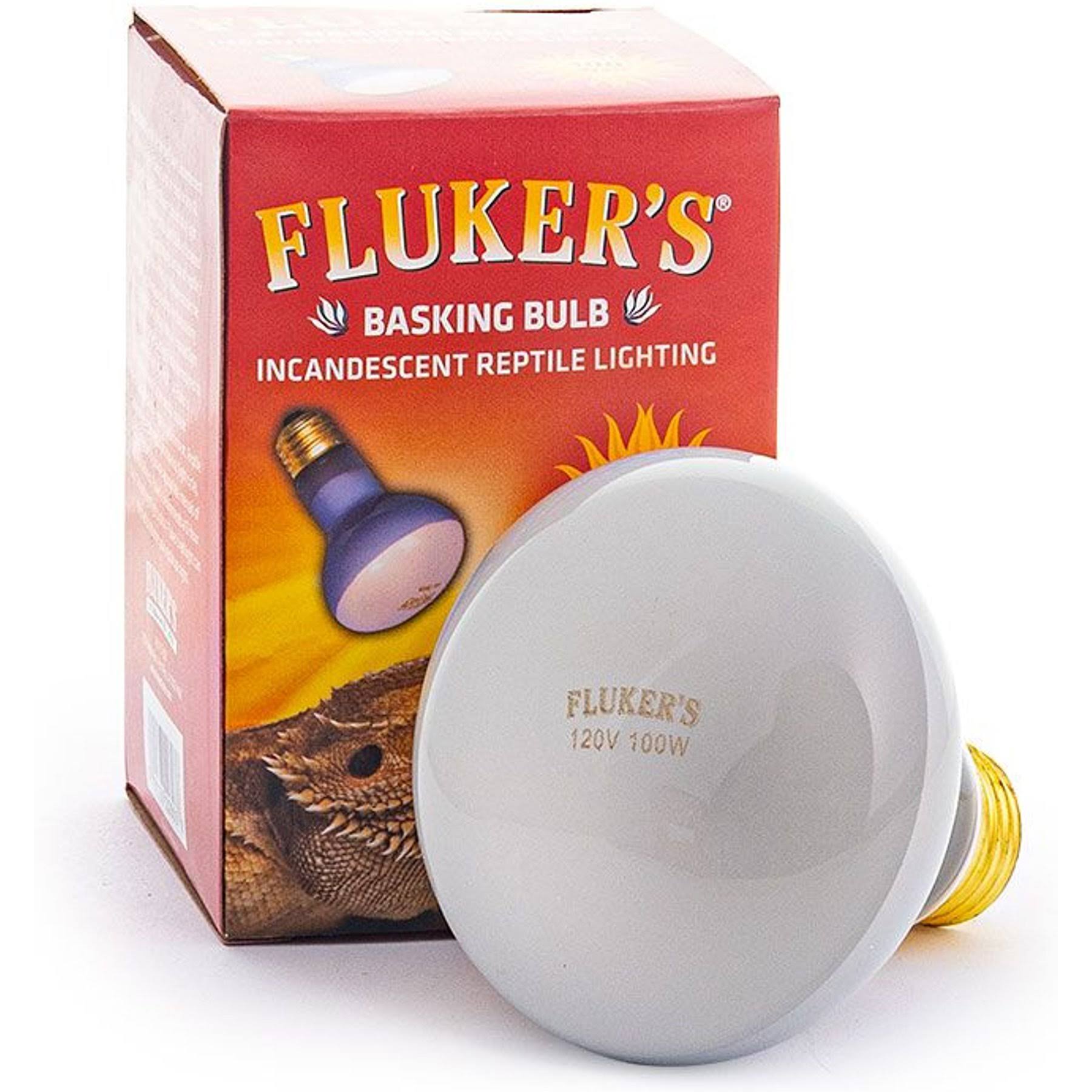 Flukers Incandescent Basking Bulb (100 Watt)