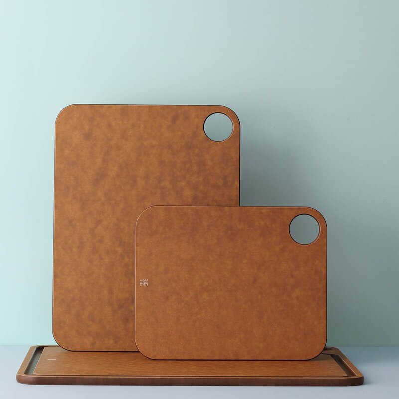 CUT-IT skjærebrett 23,5 cm cellulose brun