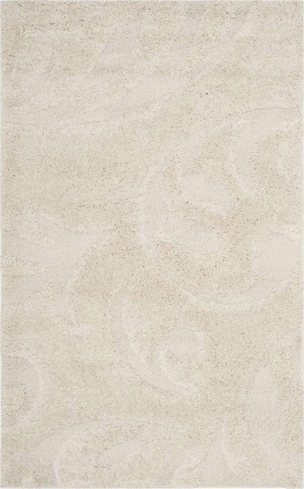 Safavieh Florida Shag Creme 6' x 9' Rug