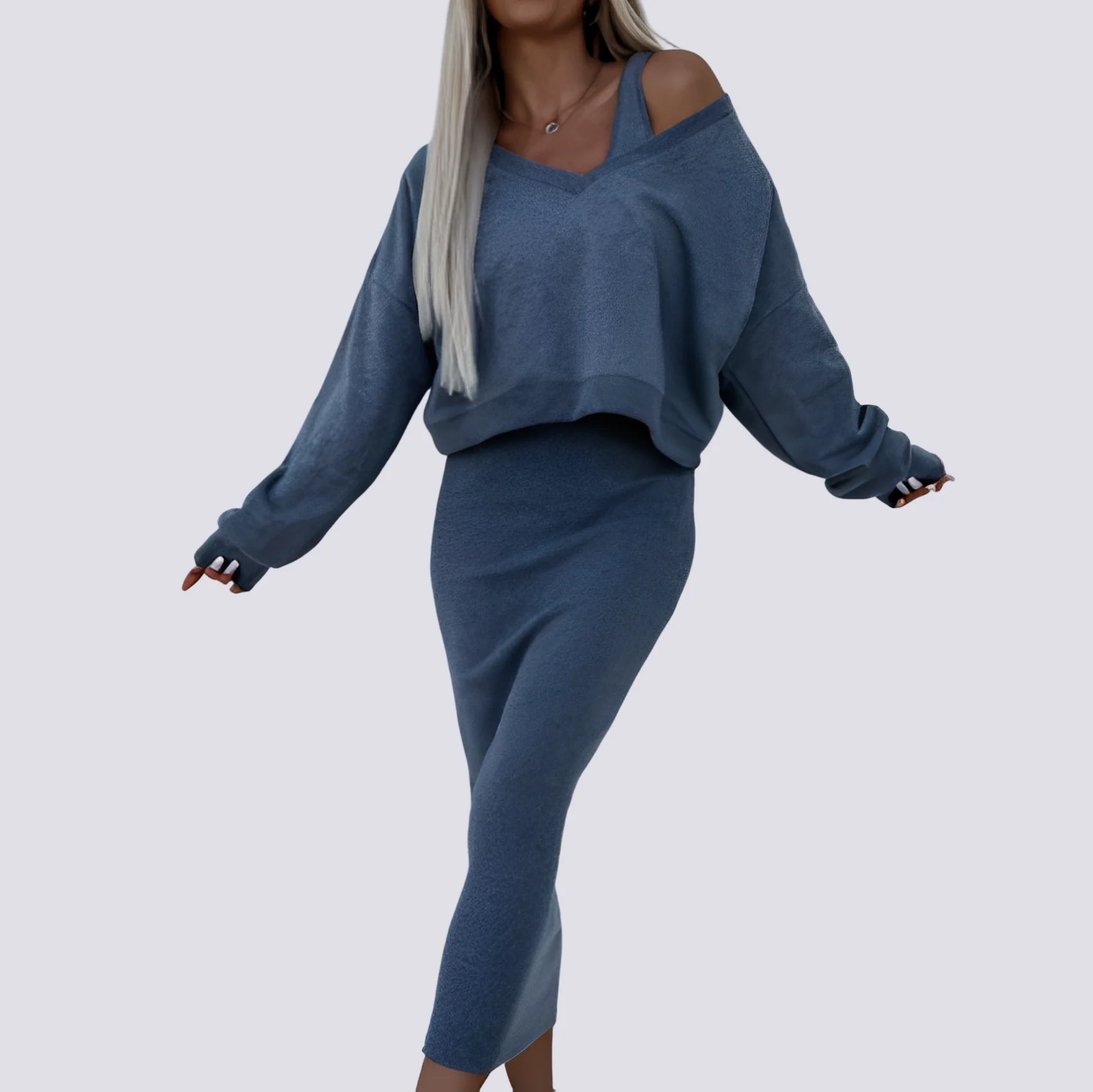 Elsie - Ensemble robe deux pièces élégant