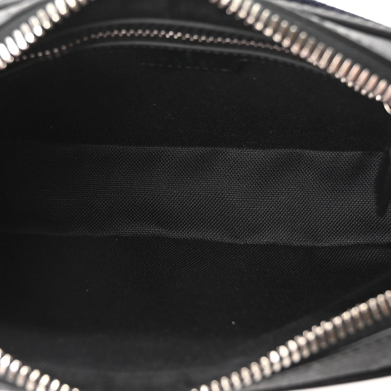 Soft GG Supreme Monogram Web Belt Bag Black Grey