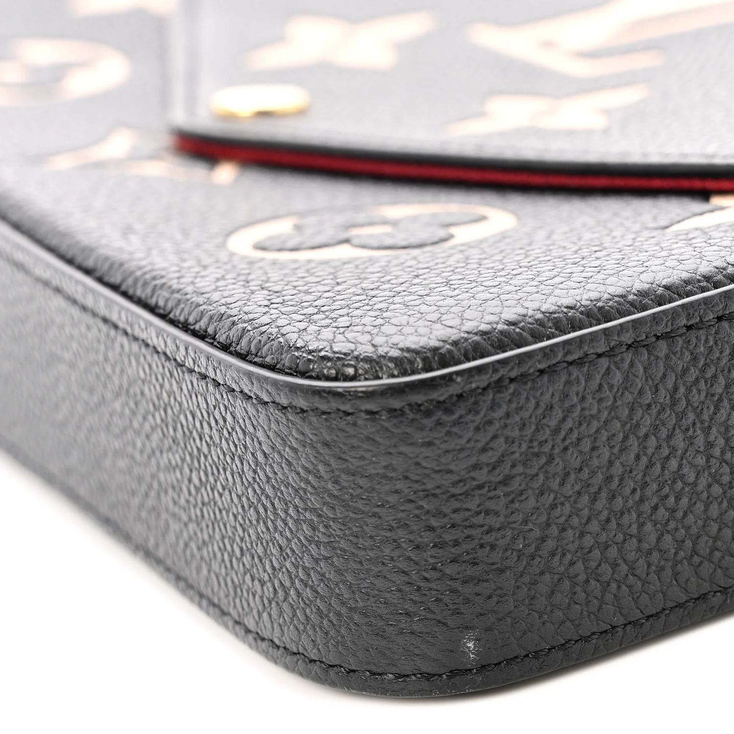 Empreinte Monogram Giant Felicie Pochette Black Beige