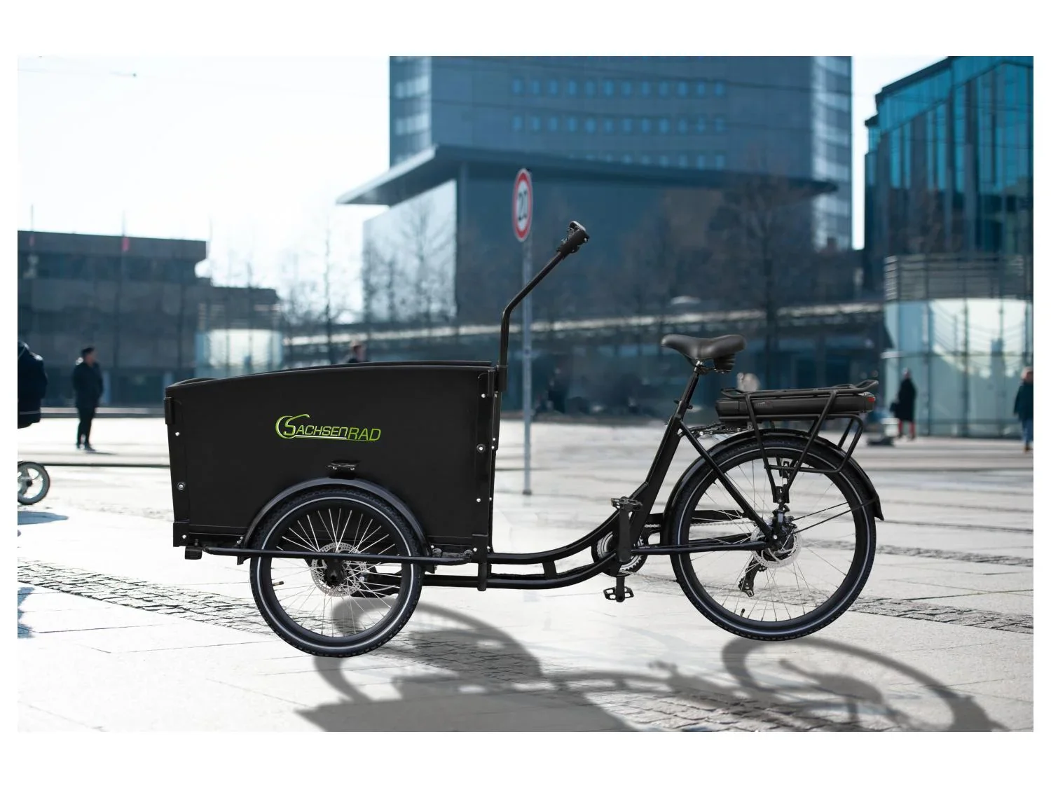 SachsenRad Velo cargo lectrique T1 Grand Trunk