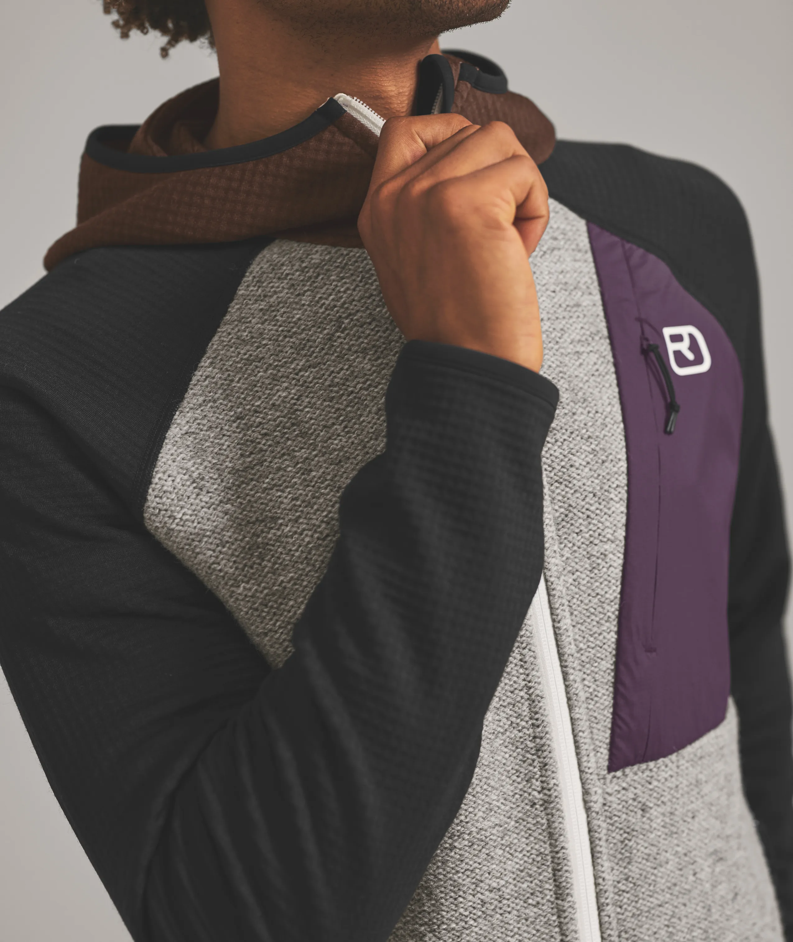 ORTOVOXR FLEECE GP CLASSIC KNIT HOODY