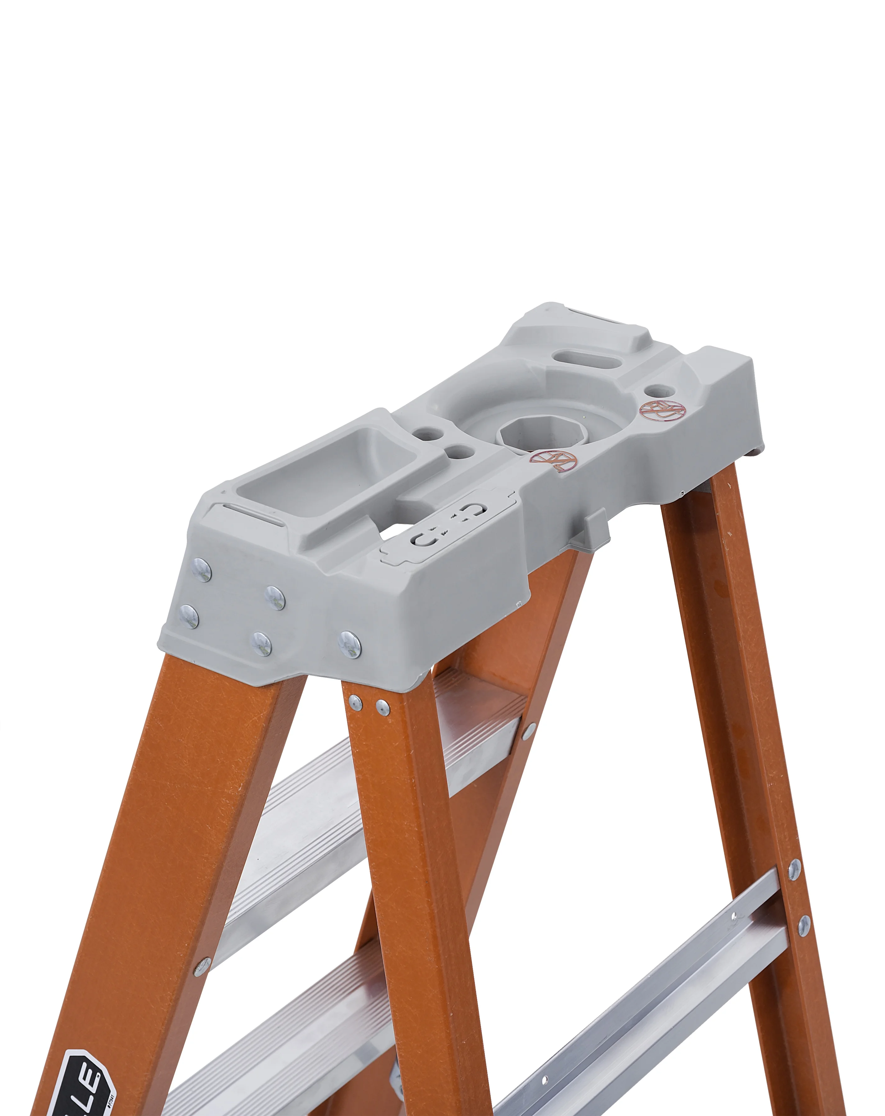 10-Foot Fiberglass Step Ladder, 300-Pound Load Capacity, Type IA, FS1510 - Image 8